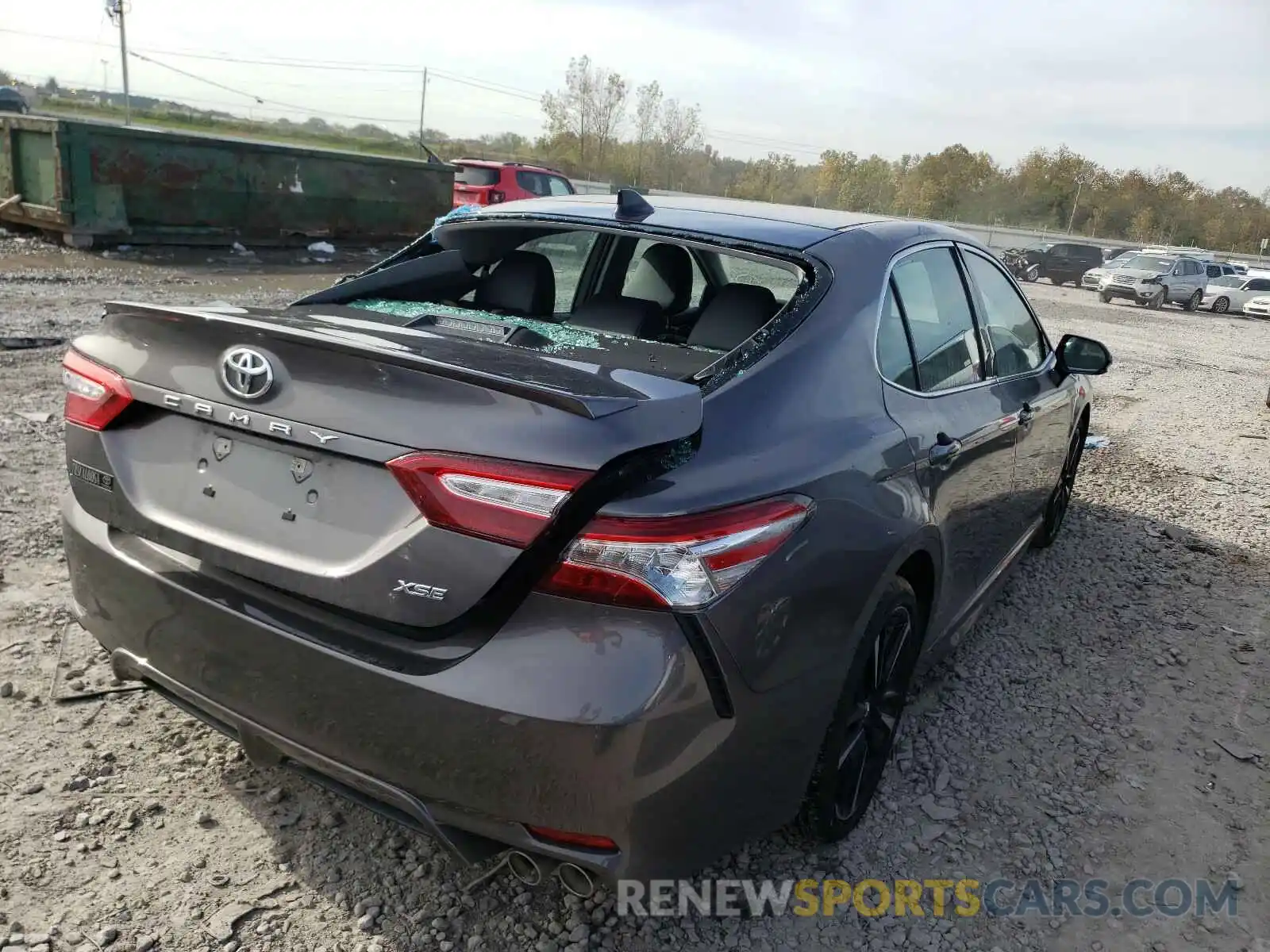 4 Photograph of a damaged car 4T1K61AK1LU328520 TOYOTA CAMRY 2020