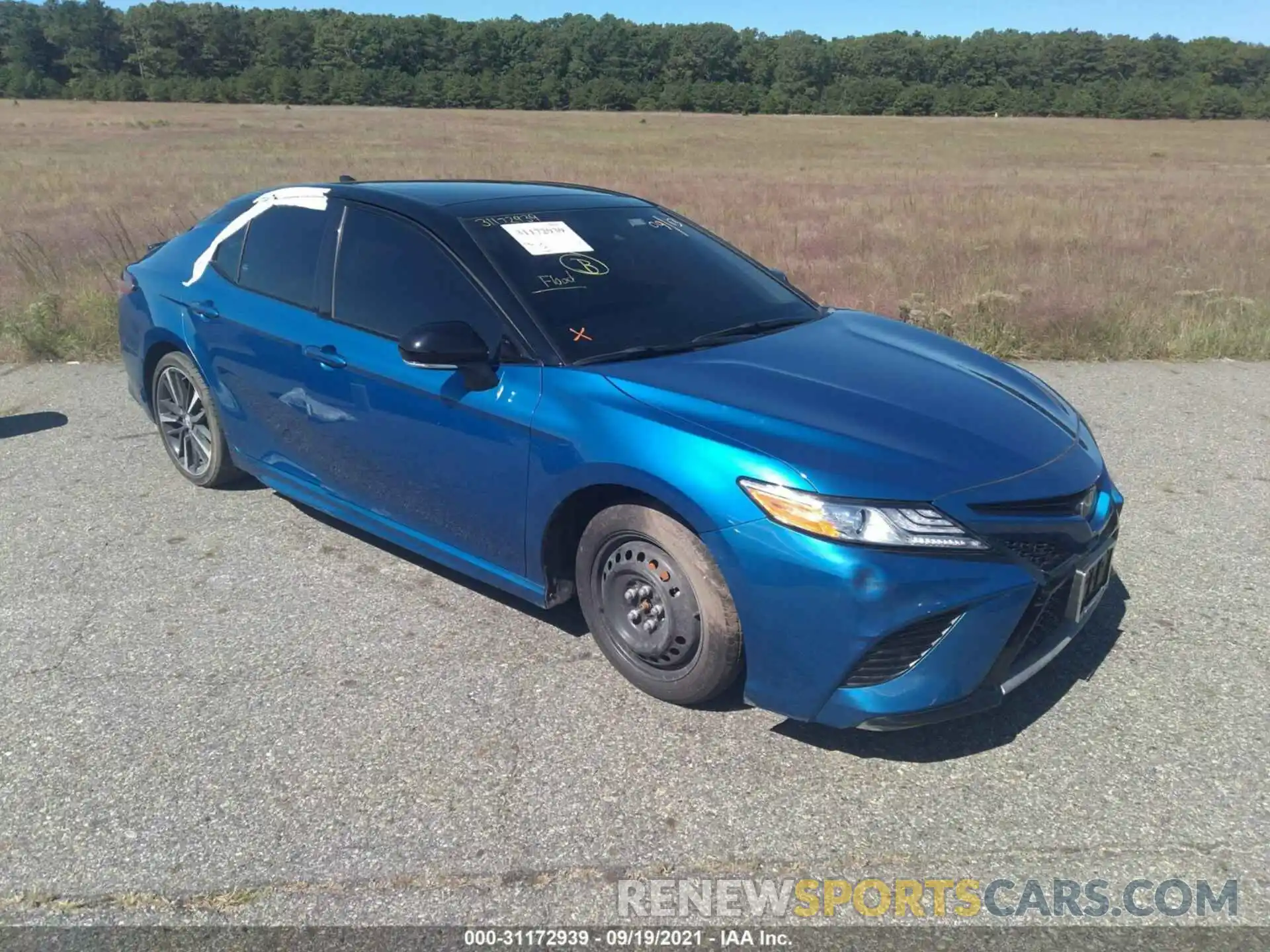 1 Photograph of a damaged car 4T1K61AK1LU349478 TOYOTA CAMRY 2020