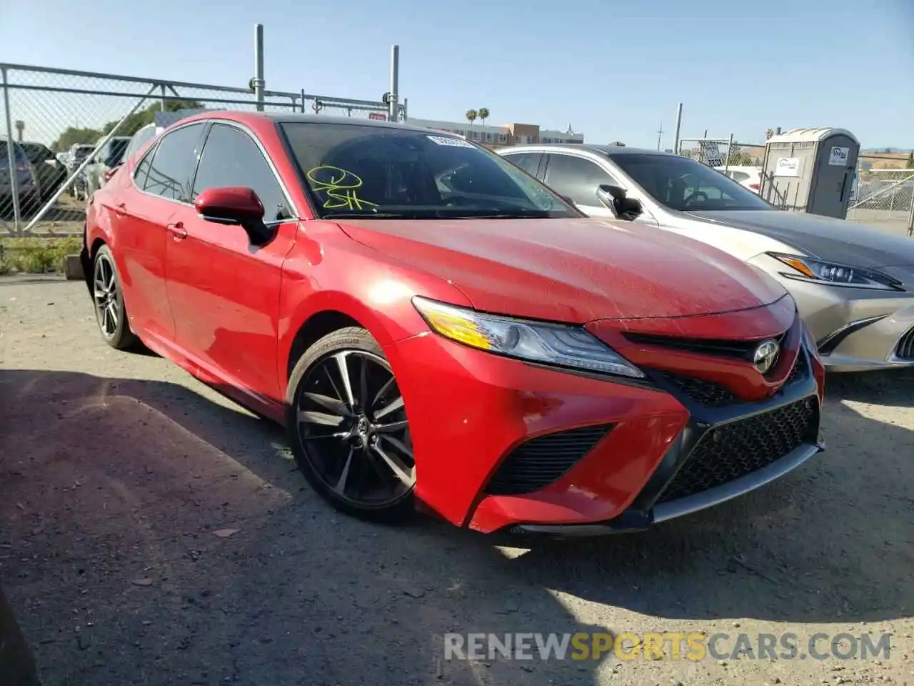 1 Photograph of a damaged car 4T1K61AK1LU355619 TOYOTA CAMRY 2020