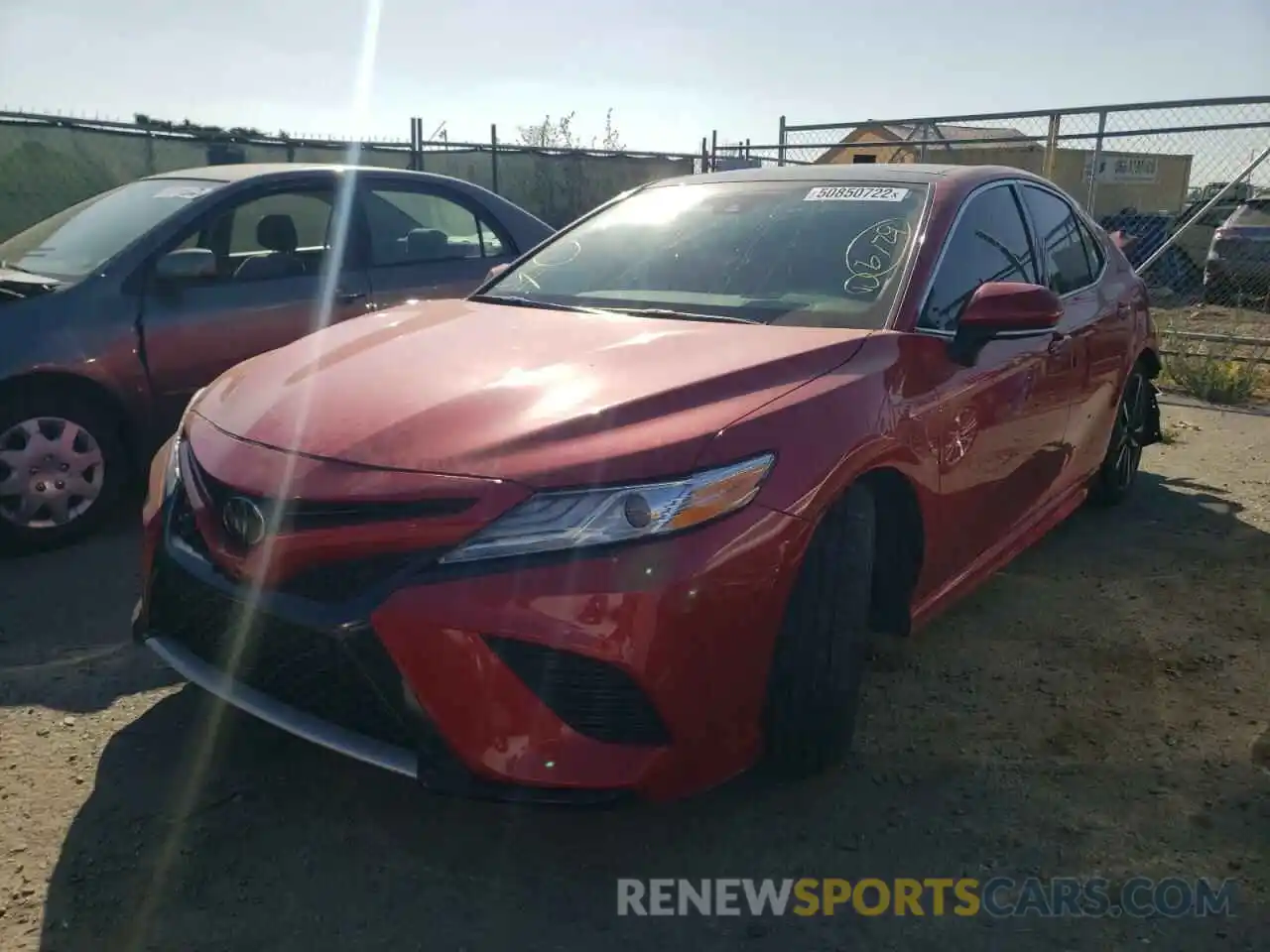 2 Photograph of a damaged car 4T1K61AK1LU355619 TOYOTA CAMRY 2020