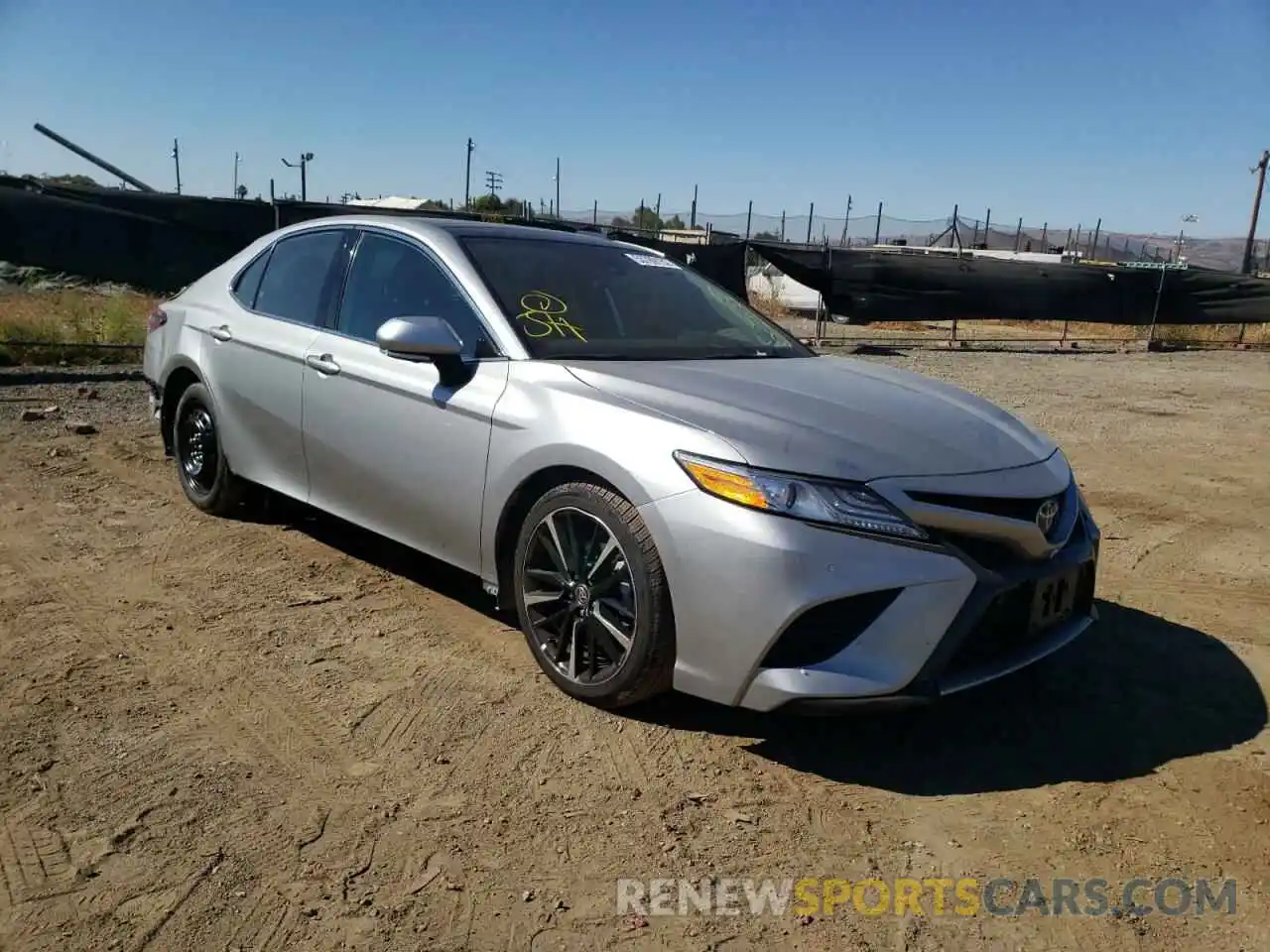 1 Photograph of a damaged car 4T1K61AK1LU363140 TOYOTA CAMRY 2020