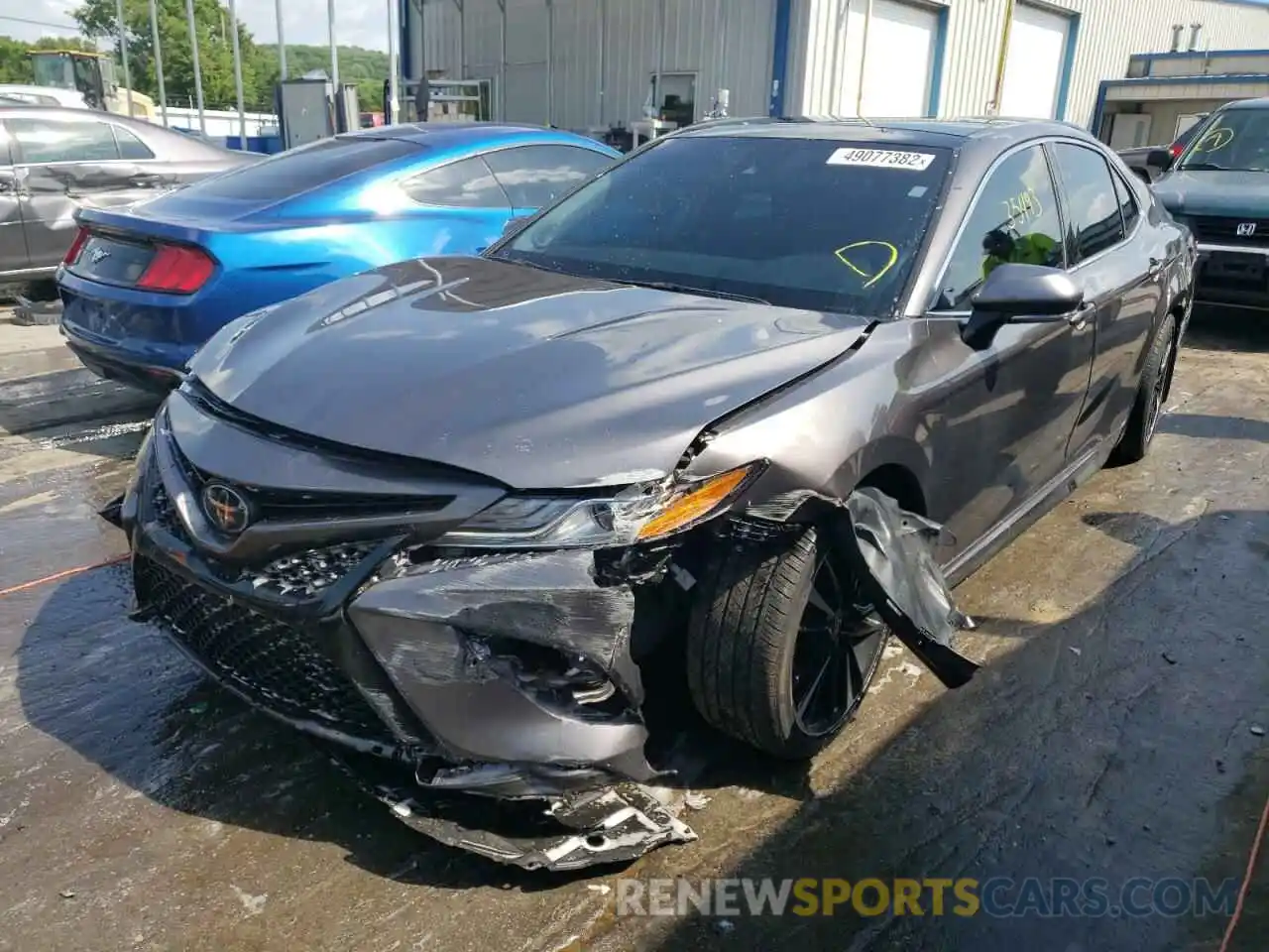 2 Photograph of a damaged car 4T1K61AK1LU365552 TOYOTA CAMRY 2020