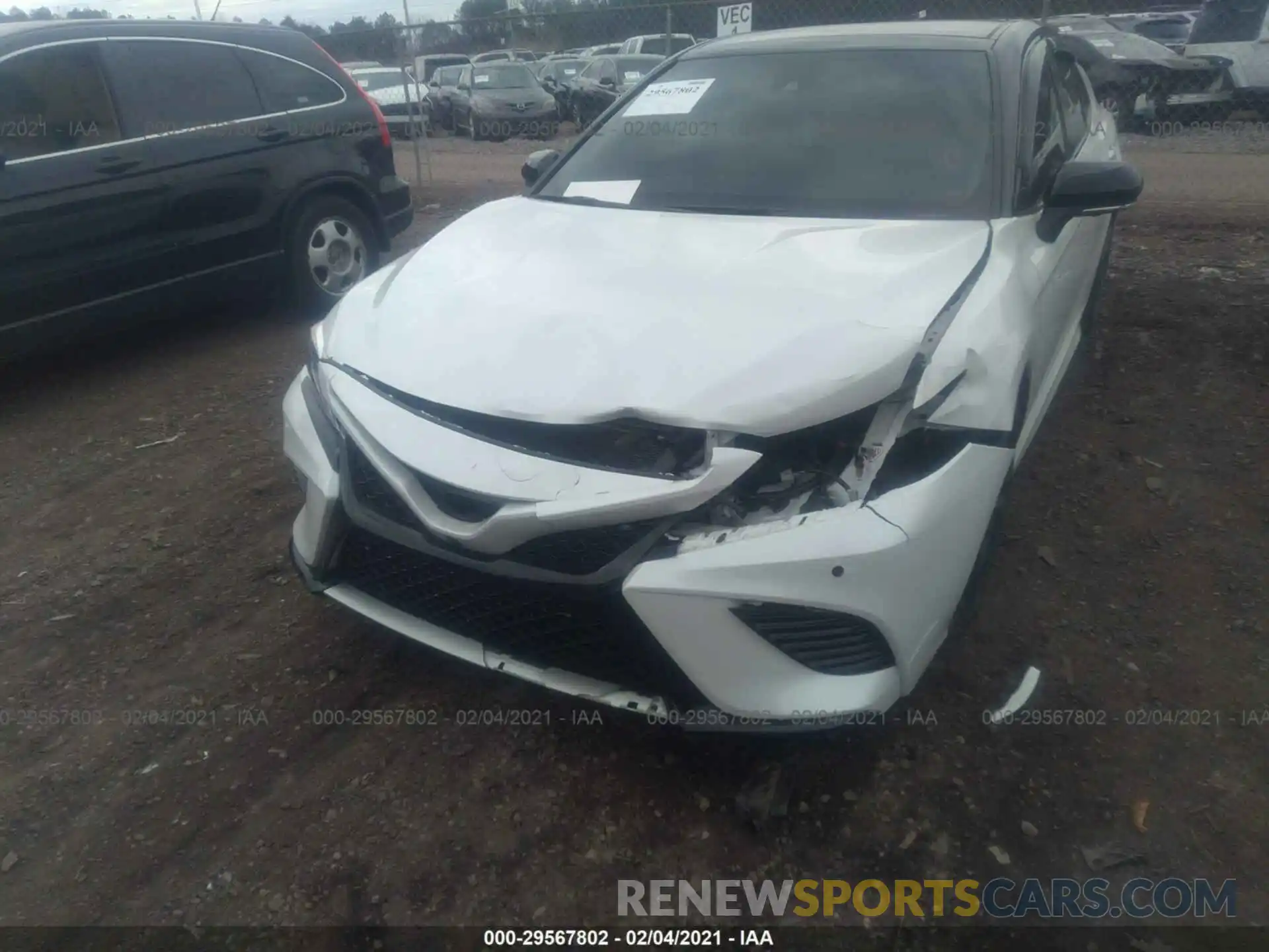6 Photograph of a damaged car 4T1K61AK1LU367172 TOYOTA CAMRY 2020