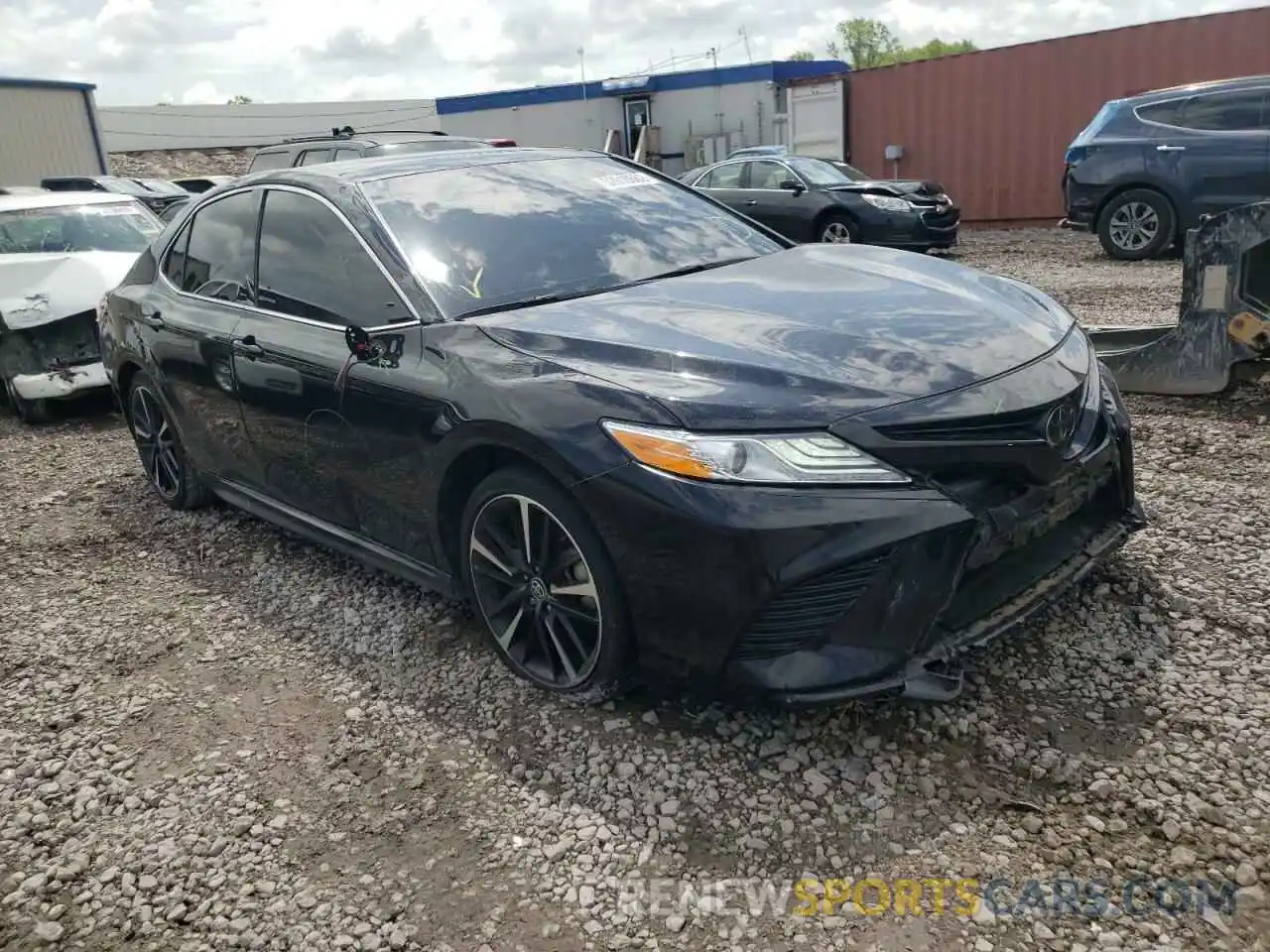 1 Photograph of a damaged car 4T1K61AK1LU376275 TOYOTA CAMRY 2020