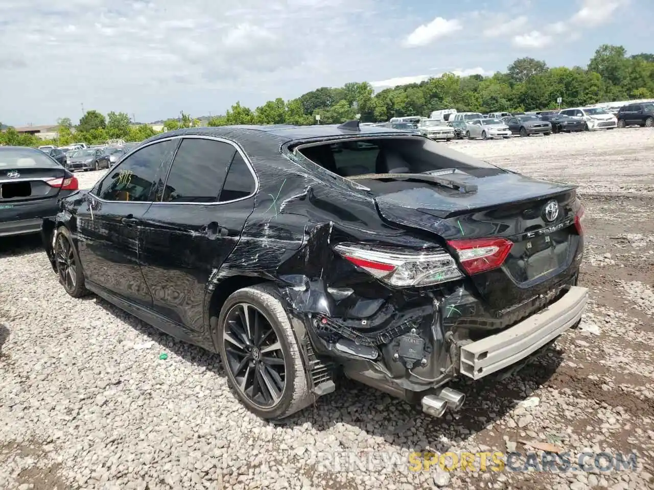 3 Photograph of a damaged car 4T1K61AK1LU376275 TOYOTA CAMRY 2020