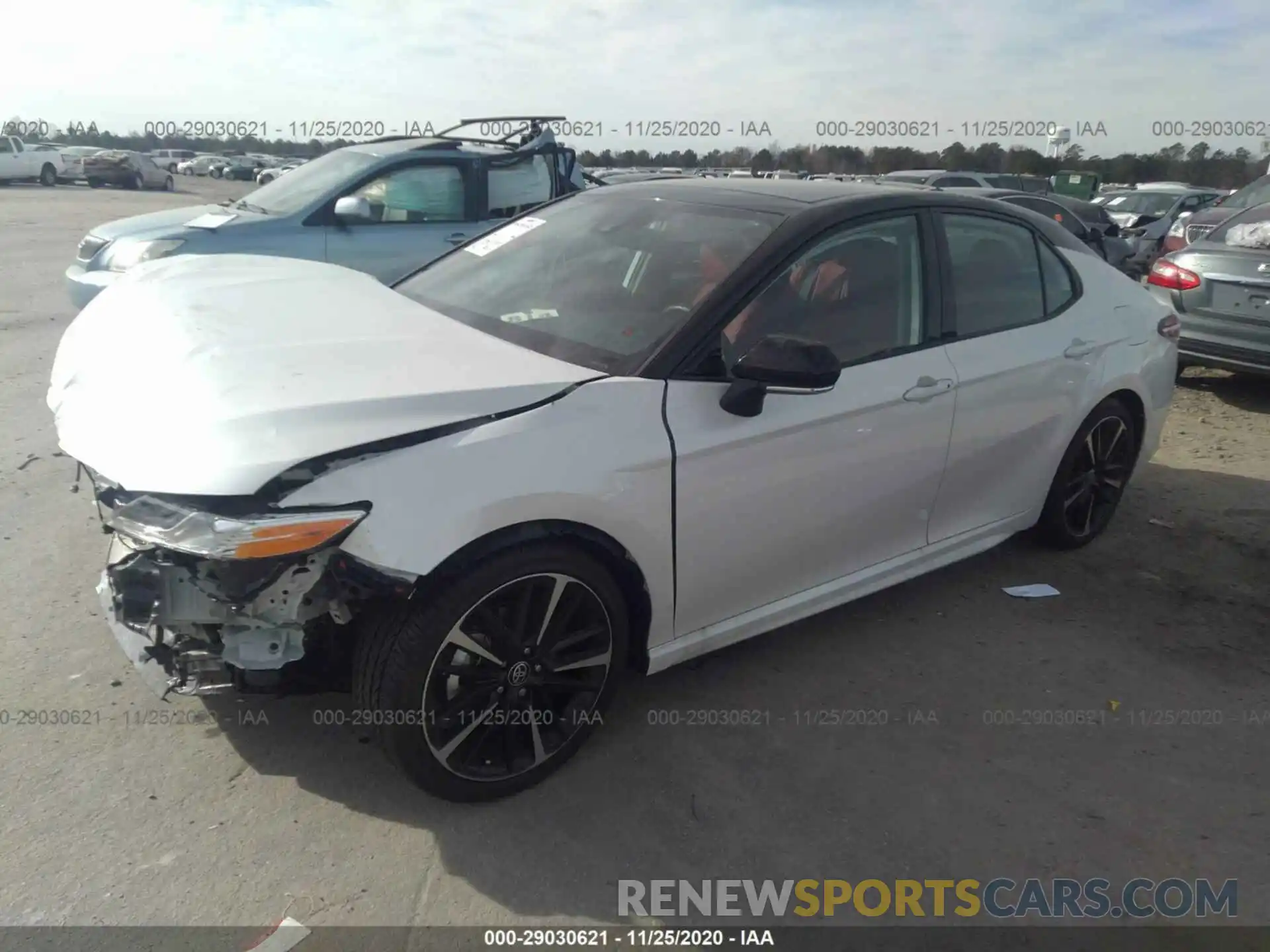 2 Photograph of a damaged car 4T1K61AK1LU376311 TOYOTA CAMRY 2020