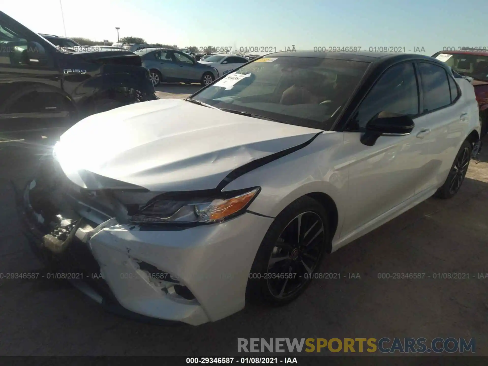 2 Photograph of a damaged car 4T1K61AK1LU380164 TOYOTA CAMRY 2020