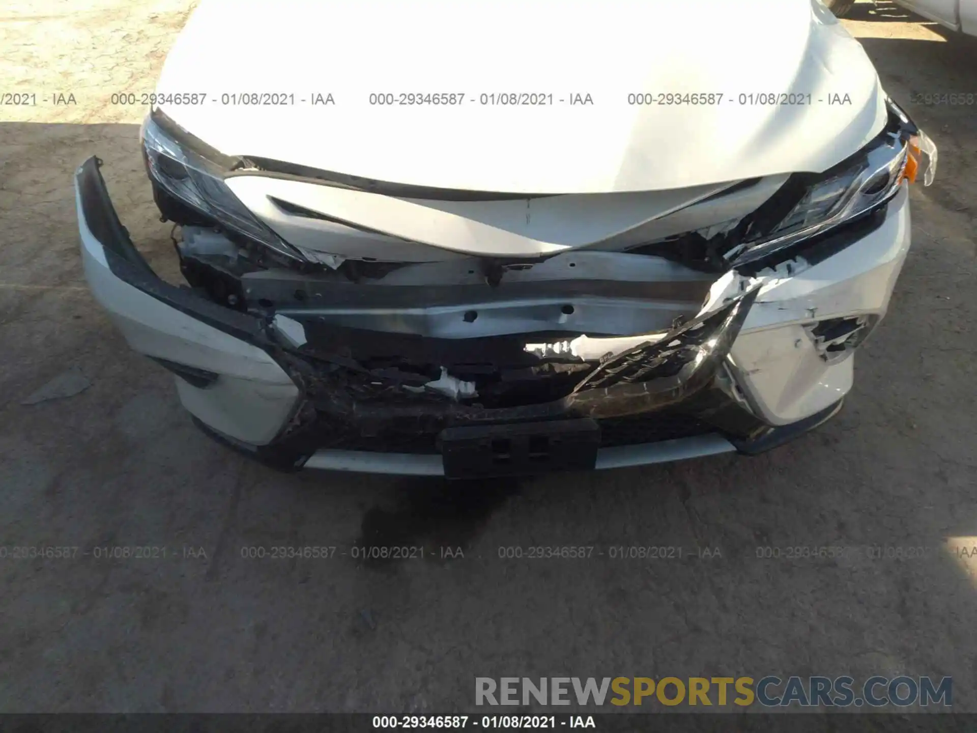 6 Photograph of a damaged car 4T1K61AK1LU380164 TOYOTA CAMRY 2020