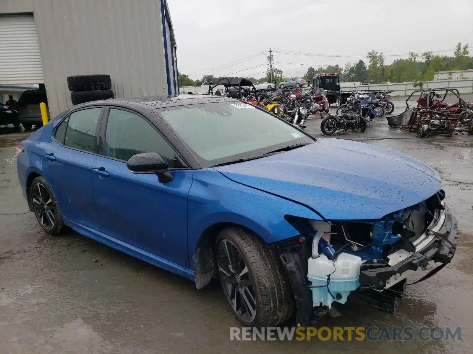 1 Photograph of a damaged car 4T1K61AK1LU387776 TOYOTA CAMRY 2020