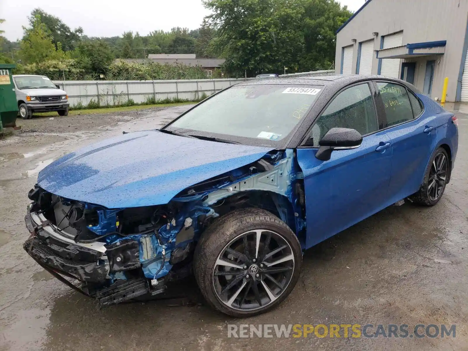 2 Photograph of a damaged car 4T1K61AK1LU387776 TOYOTA CAMRY 2020