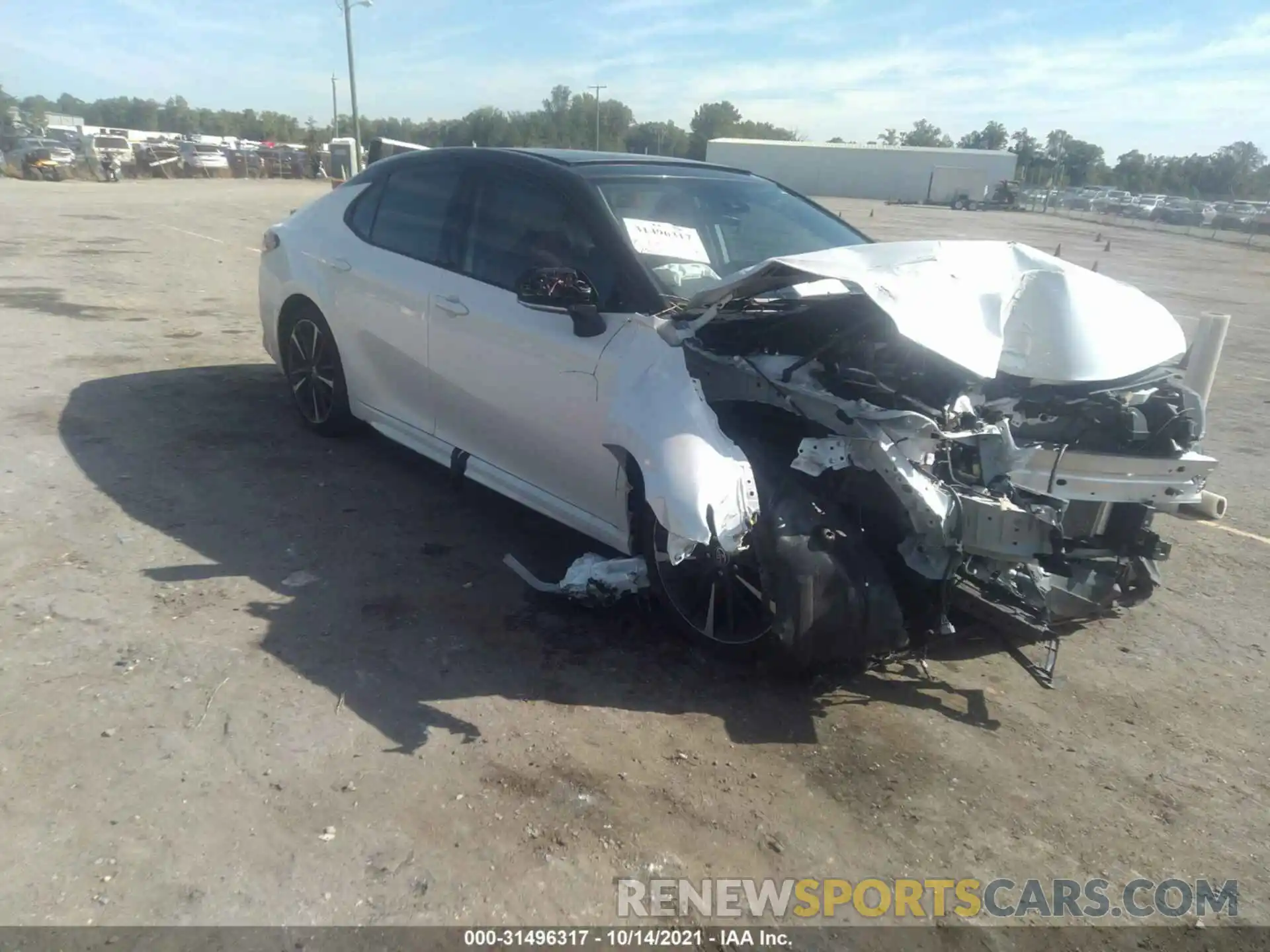 1 Photograph of a damaged car 4T1K61AK1LU392749 TOYOTA CAMRY 2020