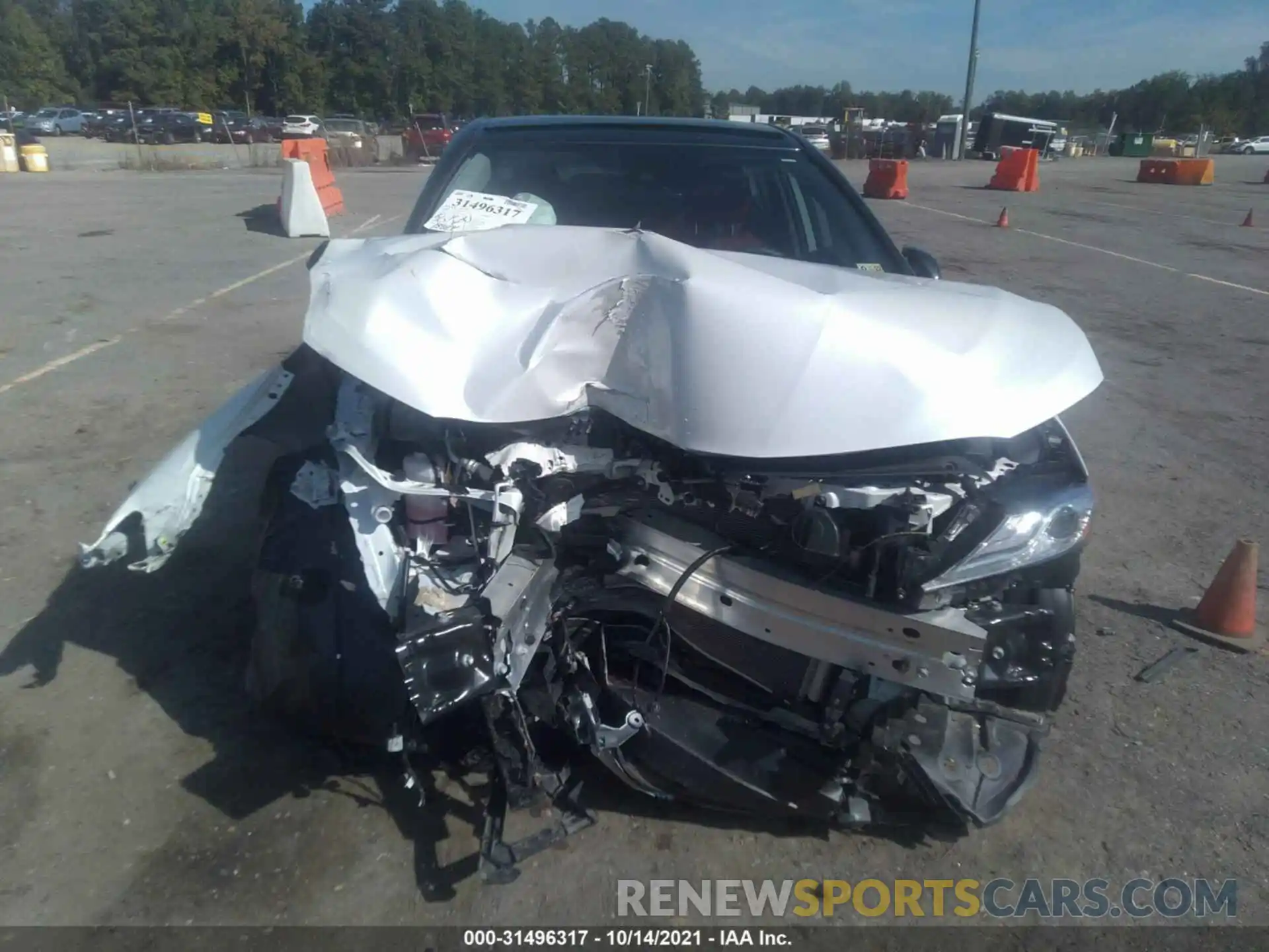 6 Photograph of a damaged car 4T1K61AK1LU392749 TOYOTA CAMRY 2020