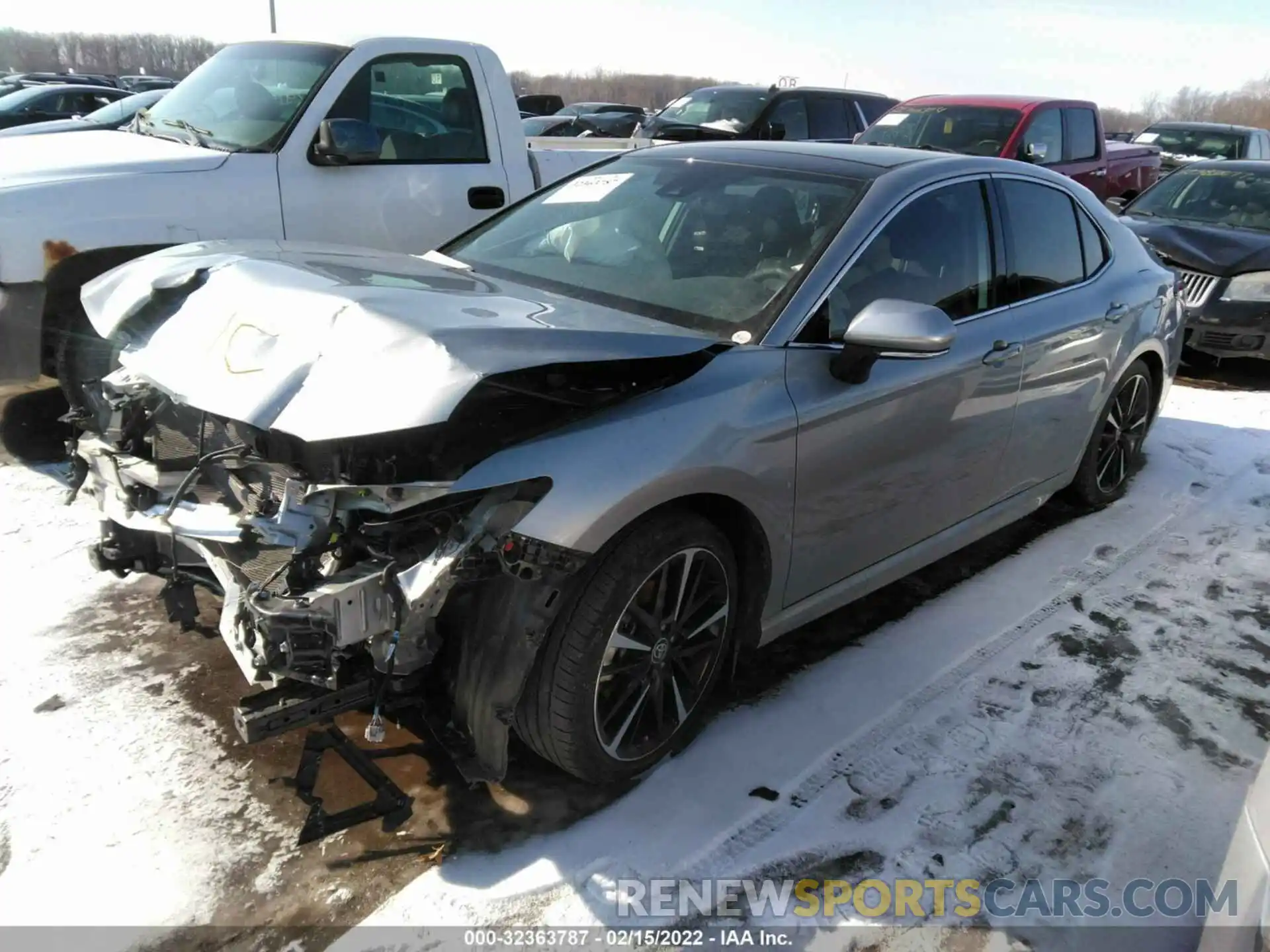 2 Photograph of a damaged car 4T1K61AK1LU394906 TOYOTA CAMRY 2020