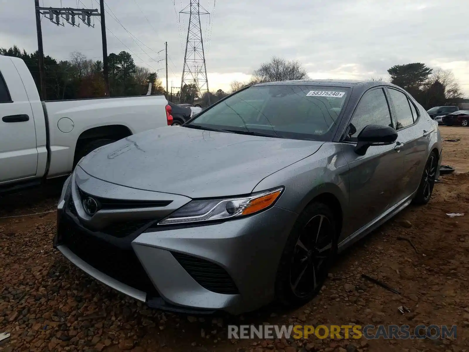 2 Photograph of a damaged car 4T1K61AK1LU398941 TOYOTA CAMRY 2020