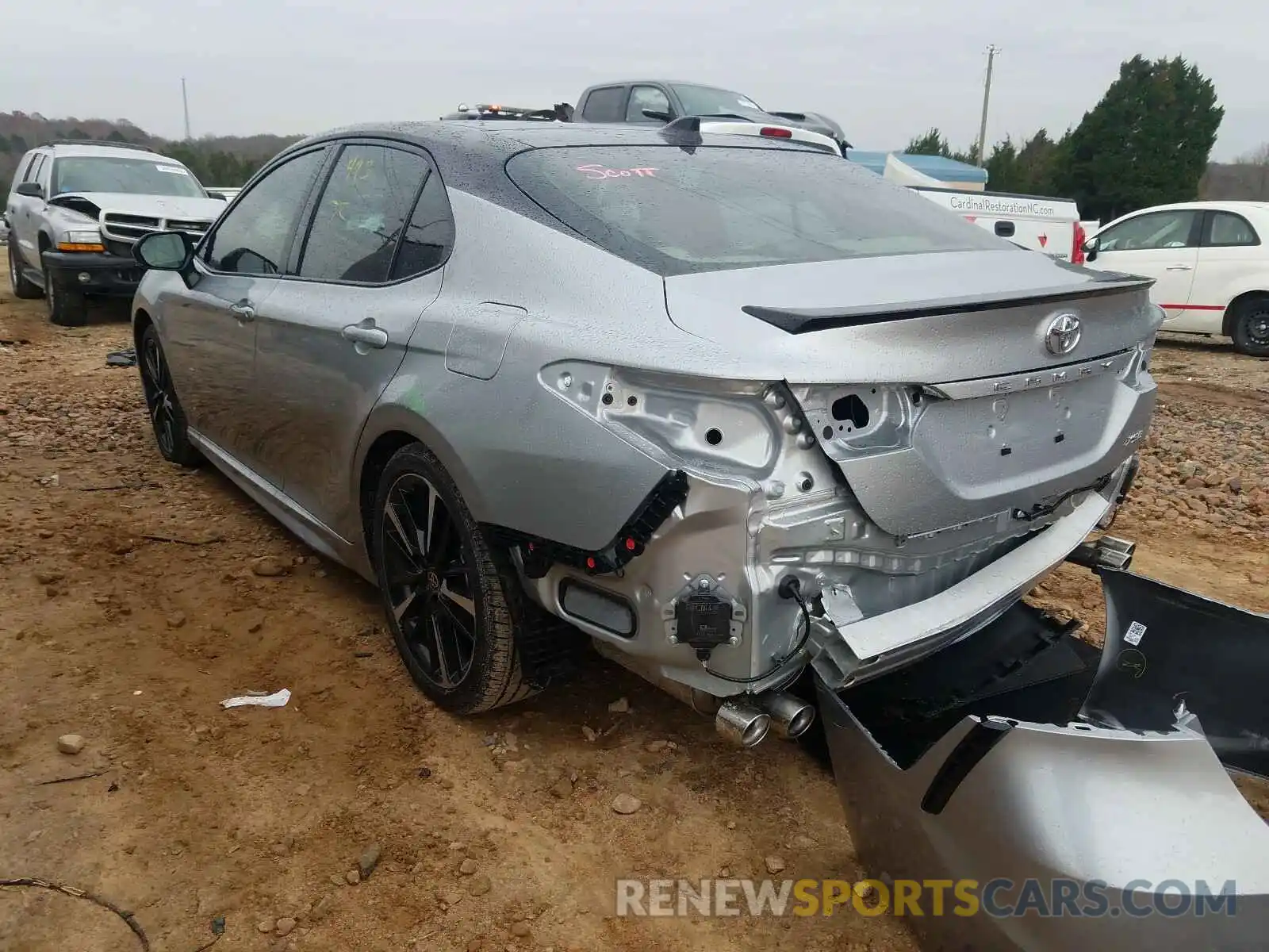 3 Photograph of a damaged car 4T1K61AK1LU398941 TOYOTA CAMRY 2020