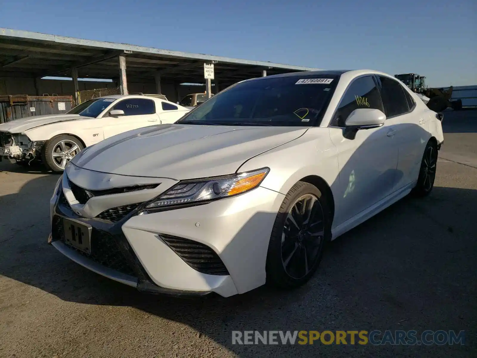 2 Photograph of a damaged car 4T1K61AK1LU500397 TOYOTA CAMRY 2020