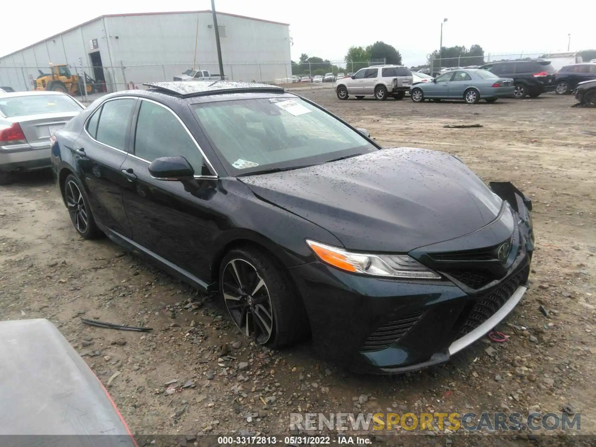 1 Photograph of a damaged car 4T1K61AK1LU866134 TOYOTA CAMRY 2020