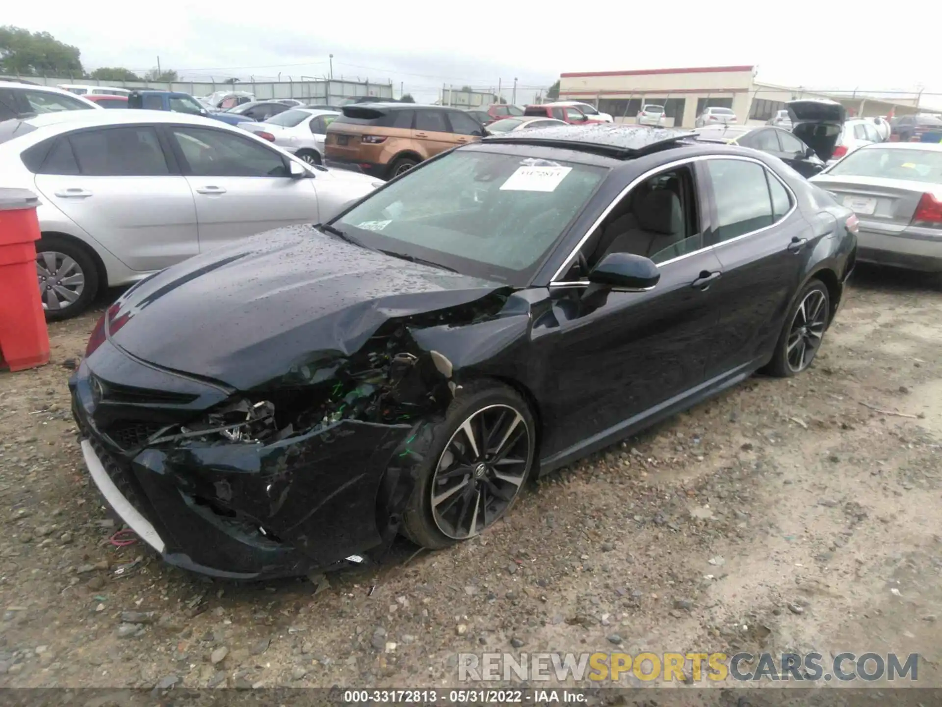 2 Photograph of a damaged car 4T1K61AK1LU866134 TOYOTA CAMRY 2020