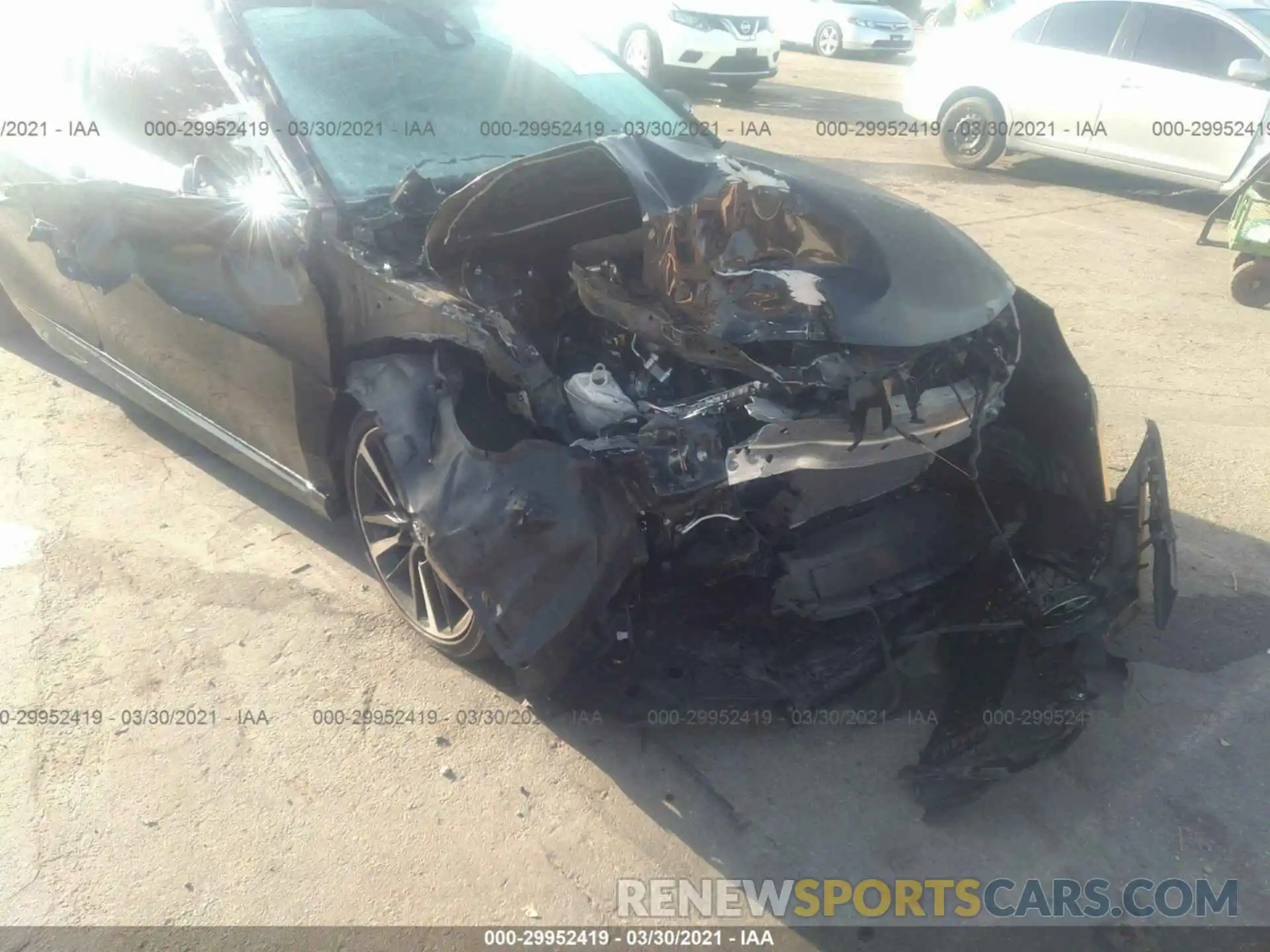 6 Photograph of a damaged car 4T1K61AK1LU876095 TOYOTA CAMRY 2020