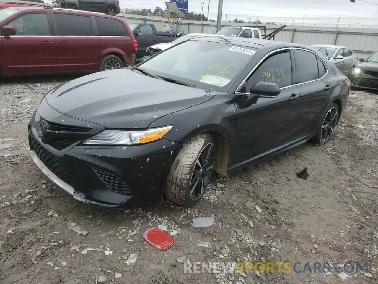 2 Photograph of a damaged car 4T1K61AK1LU902677 TOYOTA CAMRY 2020