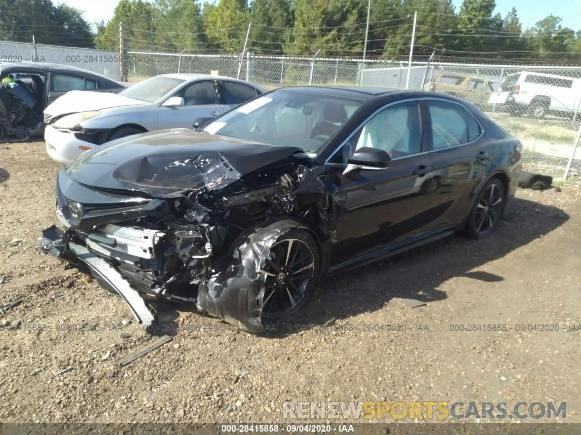 2 Photograph of a damaged car 4T1K61AK1LU978237 TOYOTA CAMRY 2020