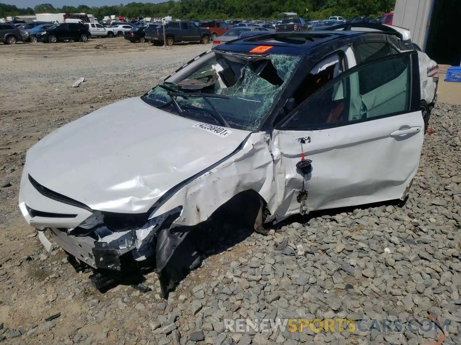 2 Photograph of a damaged car 4T1K61AK2LU312102 TOYOTA CAMRY 2020