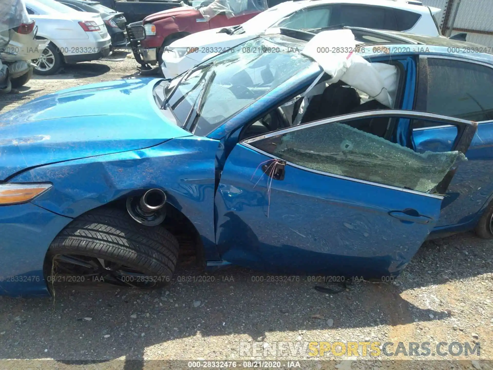 6 Photograph of a damaged car 4T1K61AK2LU313038 TOYOTA CAMRY 2020