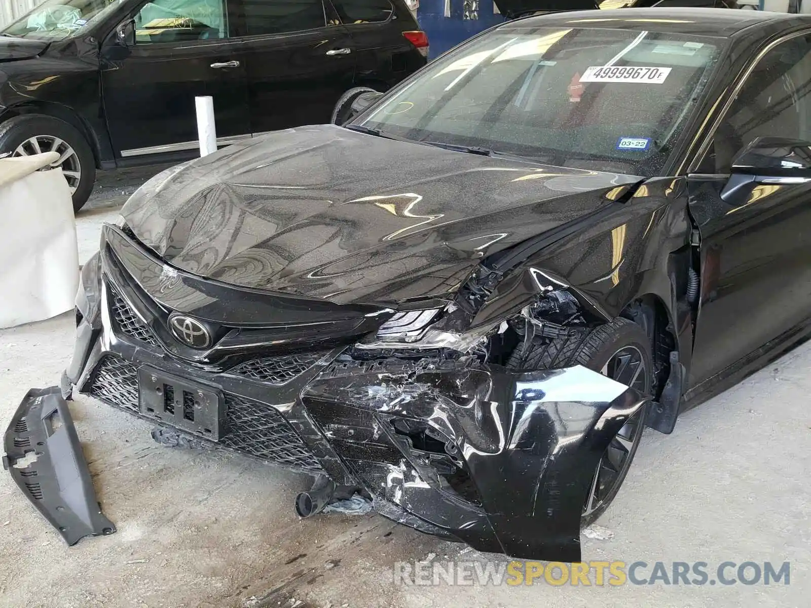 9 Photograph of a damaged car 4T1K61AK2LU314898 TOYOTA CAMRY 2020