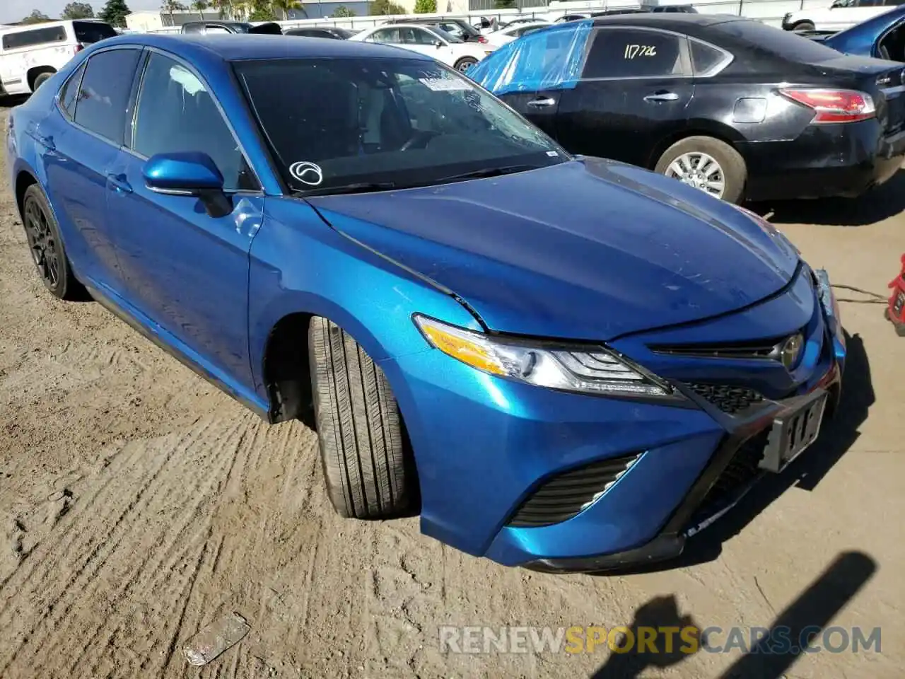 1 Photograph of a damaged car 4T1K61AK2LU319311 TOYOTA CAMRY 2020