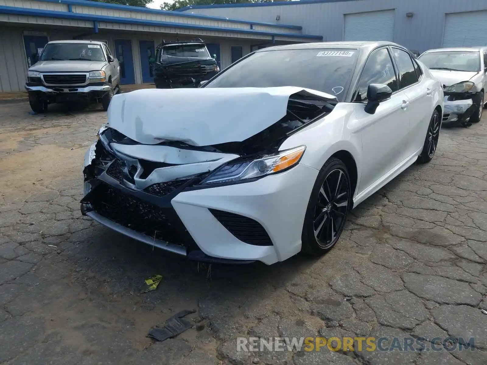 2 Photograph of a damaged car 4T1K61AK2LU320555 TOYOTA CAMRY 2020