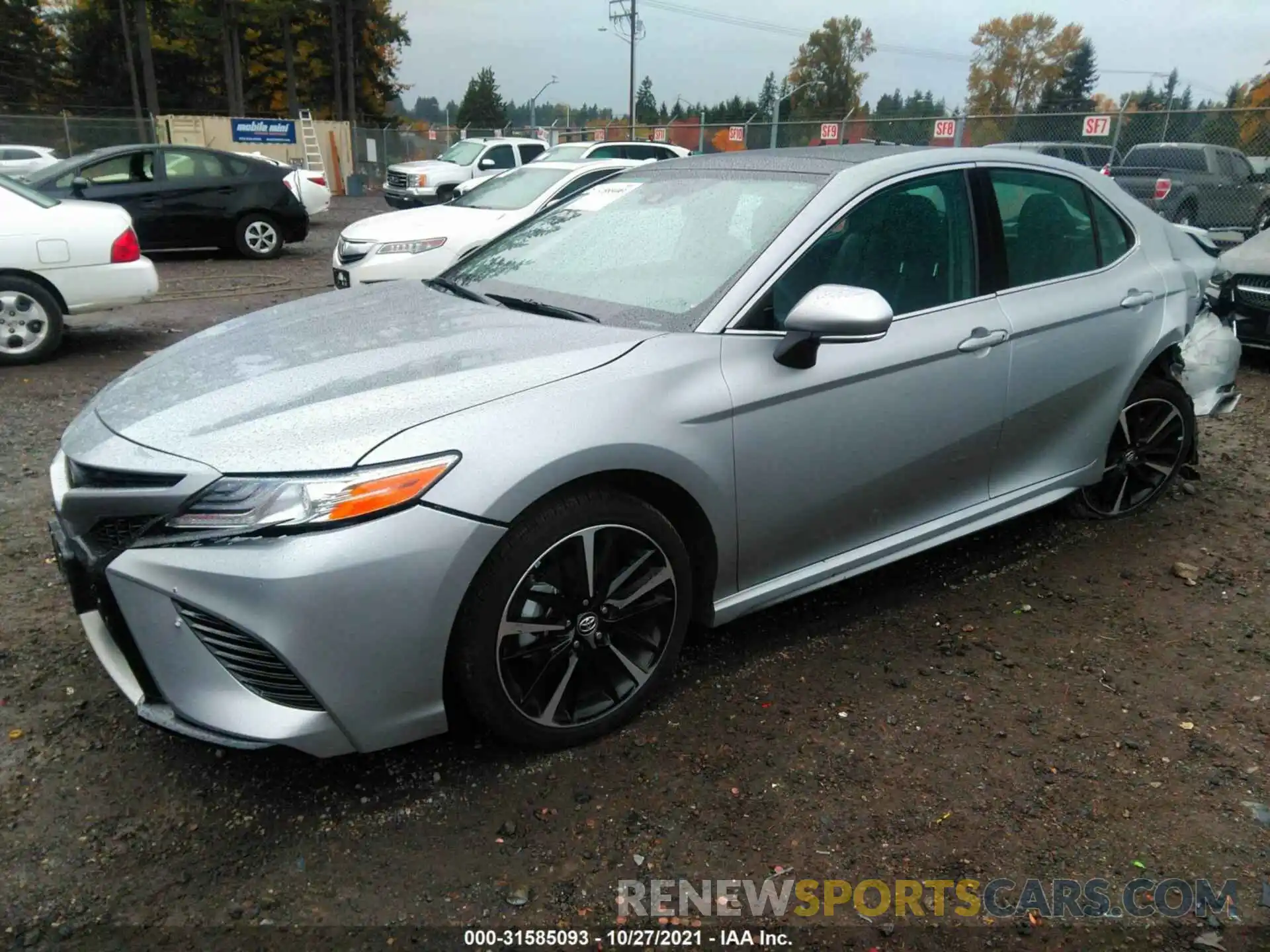 2 Photograph of a damaged car 4T1K61AK2LU330650 TOYOTA CAMRY 2020