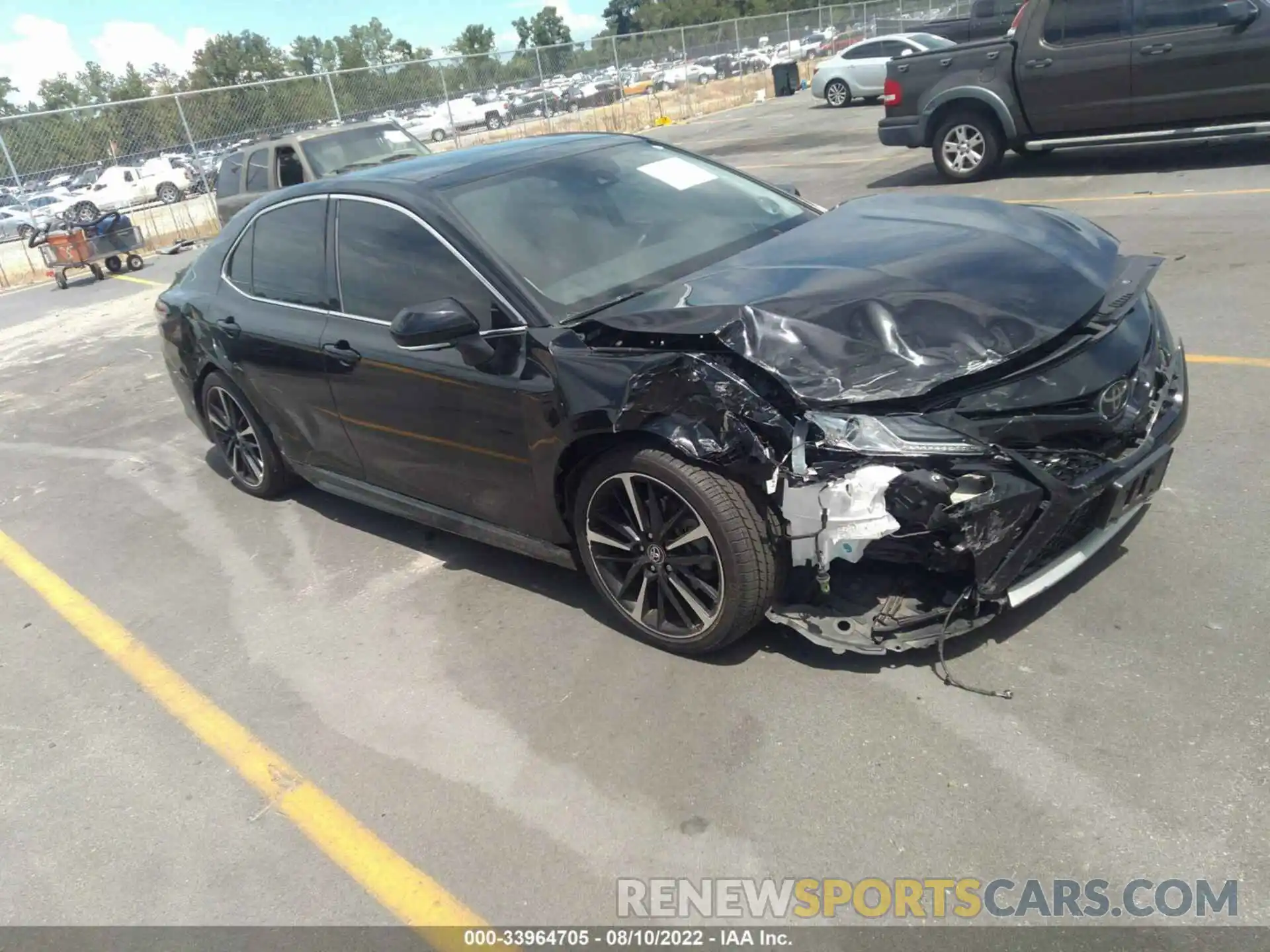 1 Photograph of a damaged car 4T1K61AK2LU353247 TOYOTA CAMRY 2020