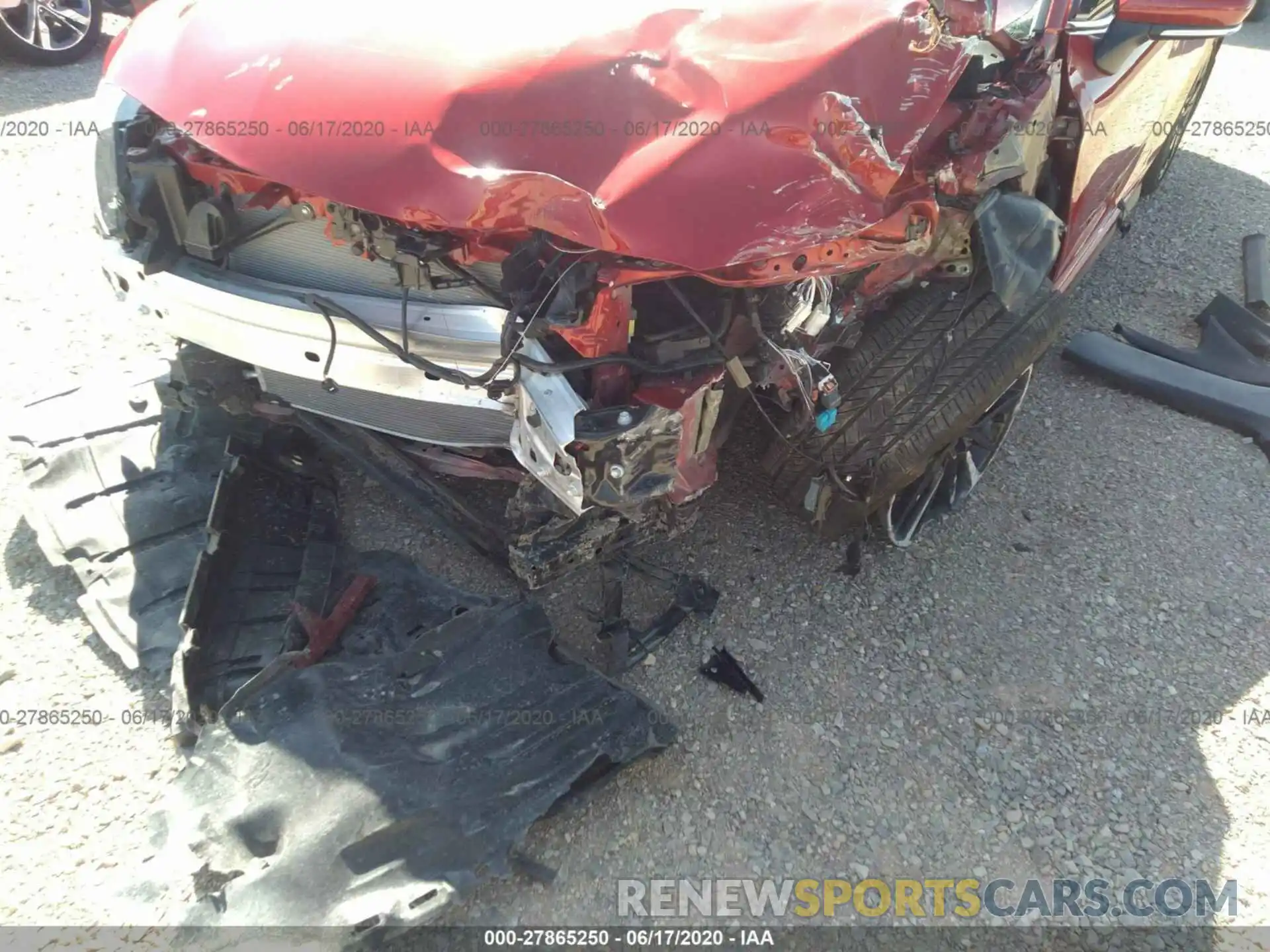6 Photograph of a damaged car 4T1K61AK2LU360344 TOYOTA CAMRY 2020