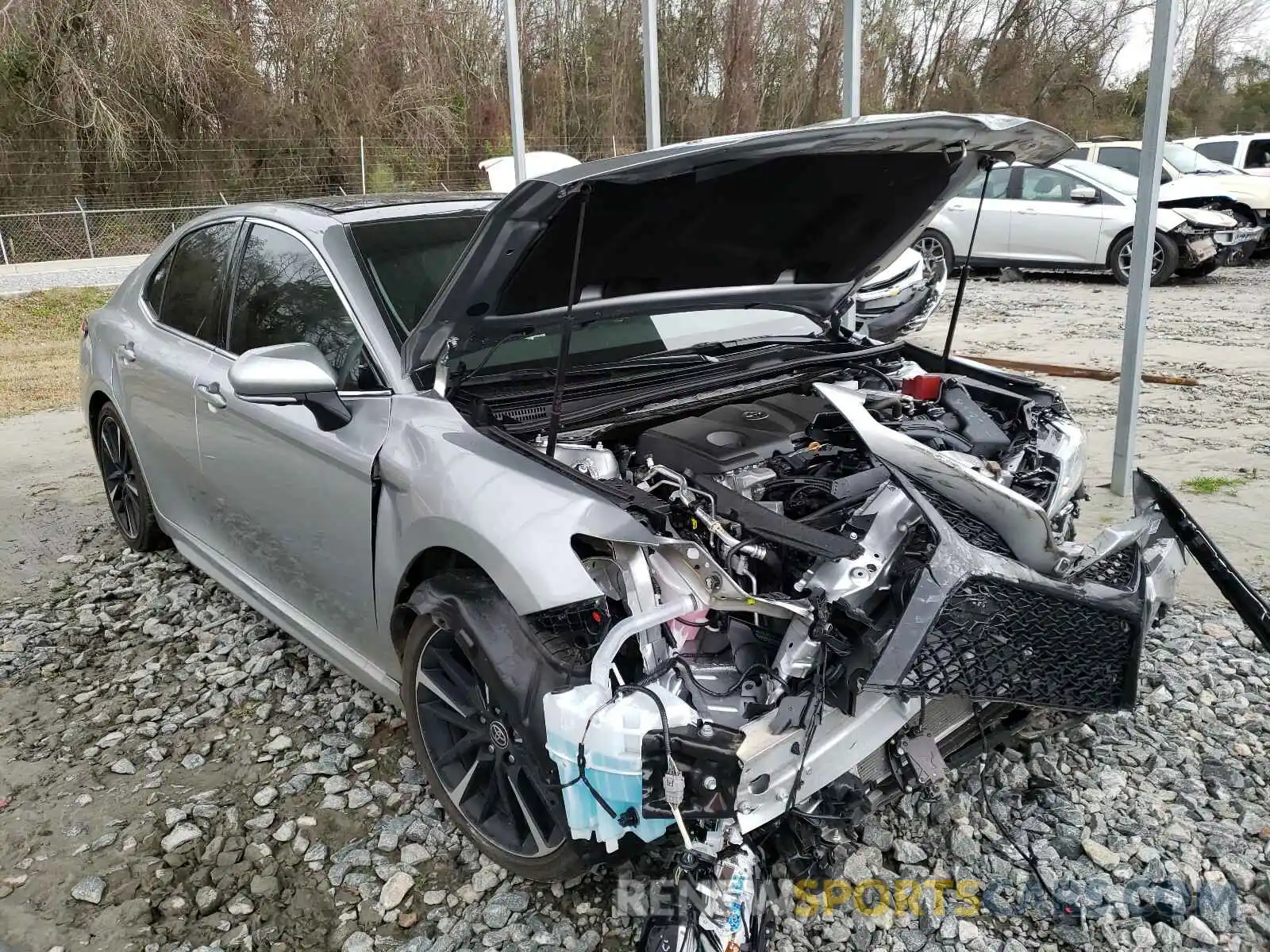 1 Photograph of a damaged car 4T1K61AK2LU362479 TOYOTA CAMRY 2020