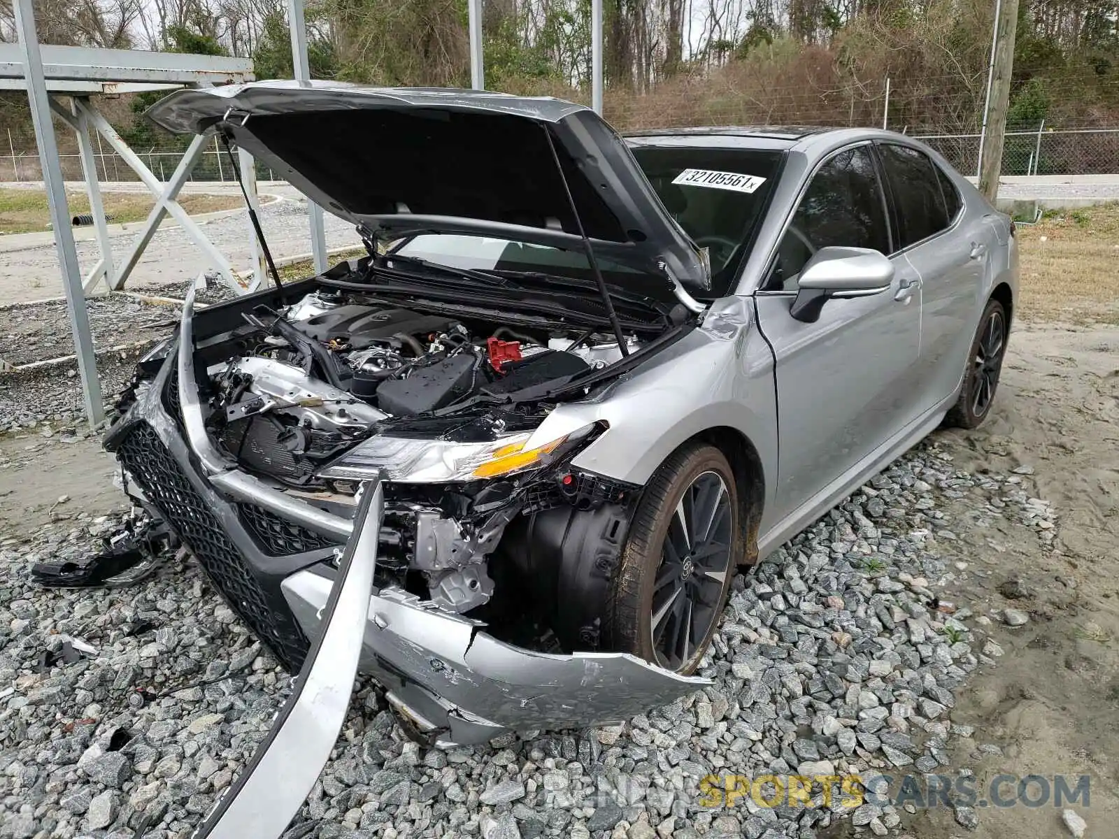 2 Фотография поврежденного автомобиля 4T1K61AK2LU362479 TOYOTA CAMRY 2020