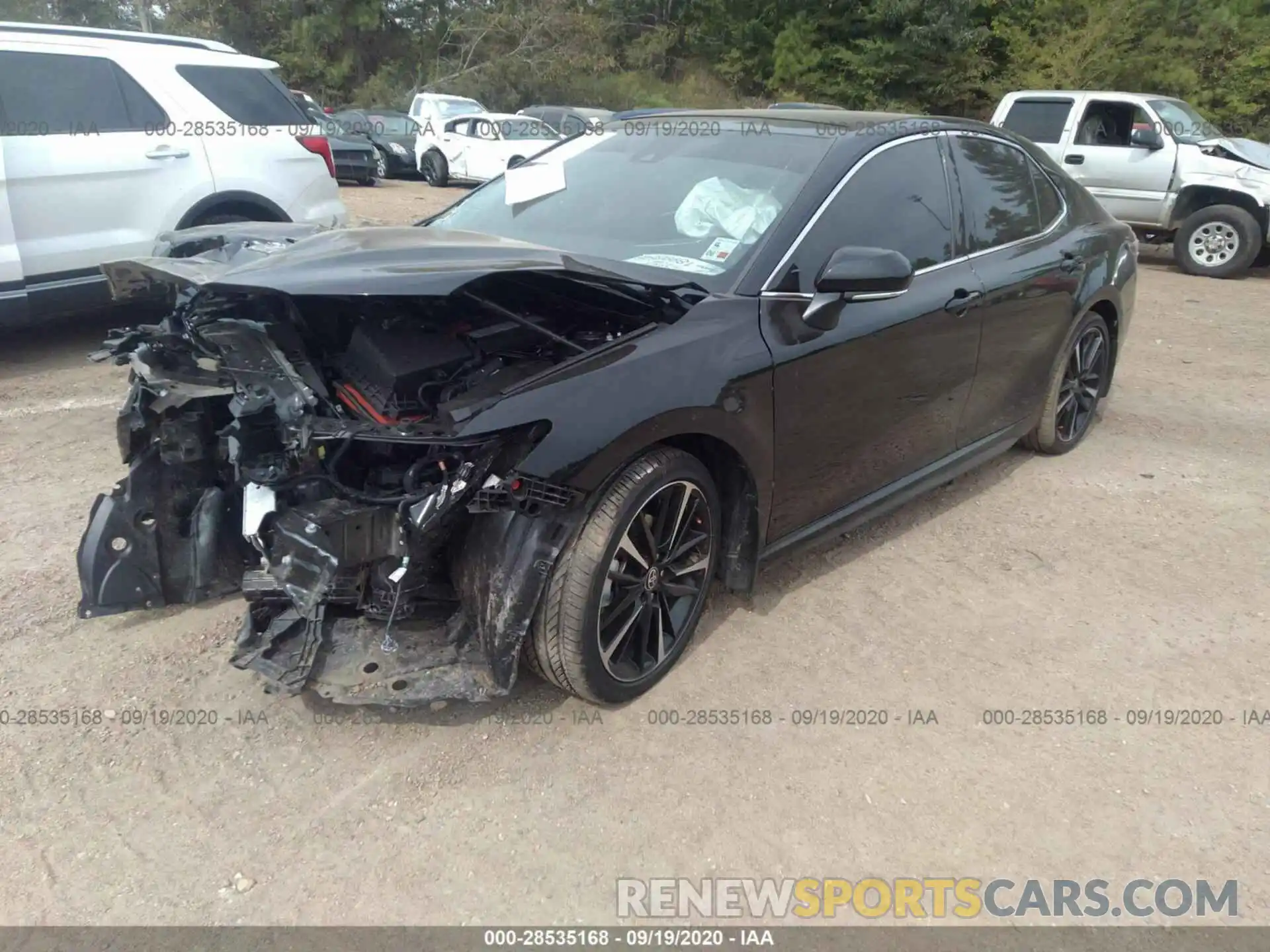 2 Photograph of a damaged car 4T1K61AK2LU369335 TOYOTA CAMRY 2020