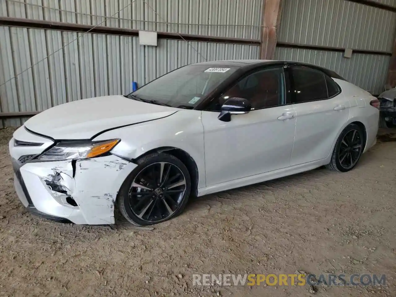 1 Photograph of a damaged car 4T1K61AK2LU378245 TOYOTA CAMRY 2020