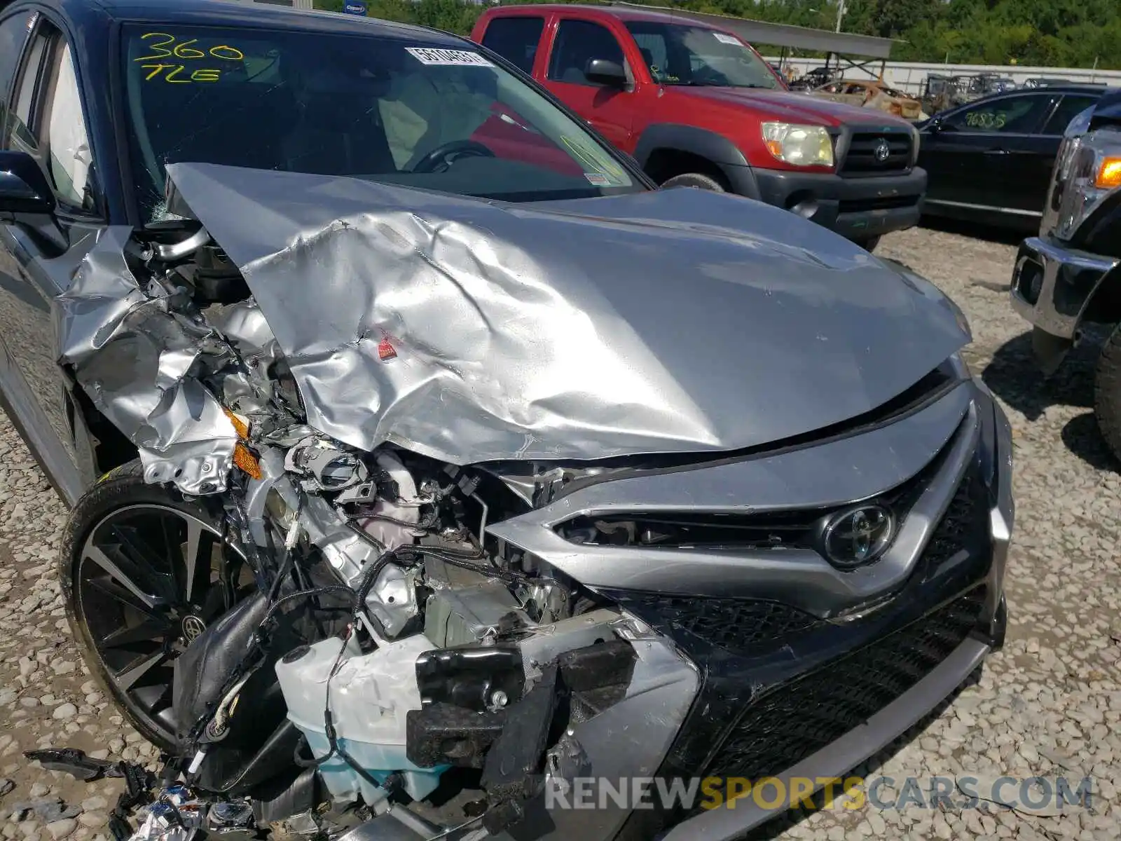 9 Photograph of a damaged car 4T1K61AK2LU391559 TOYOTA CAMRY 2020