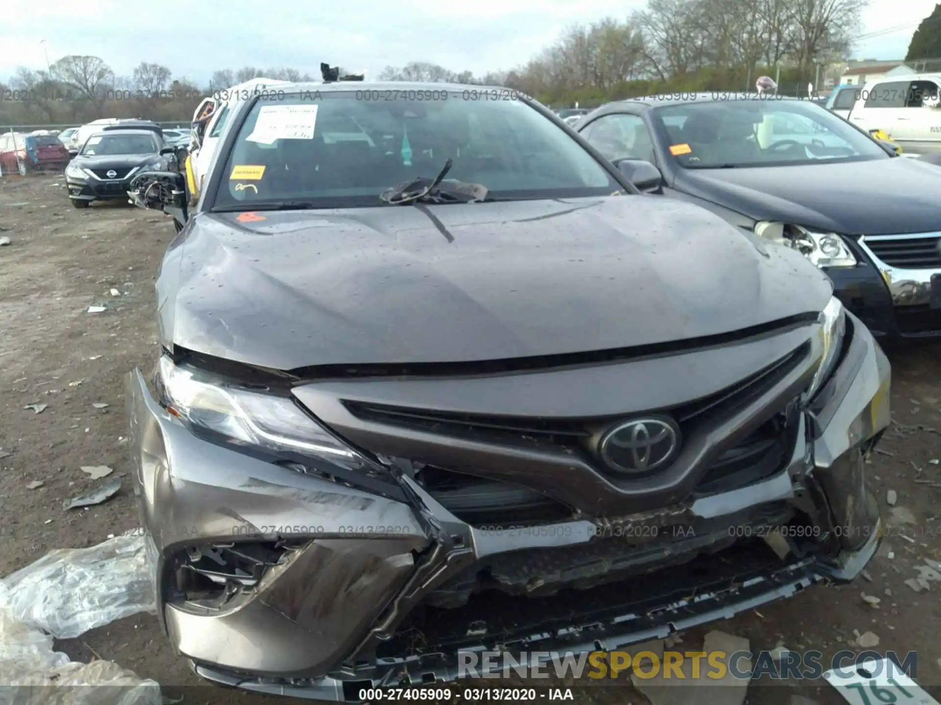 6 Photograph of a damaged car 4T1K61AK2LU871732 TOYOTA CAMRY 2020