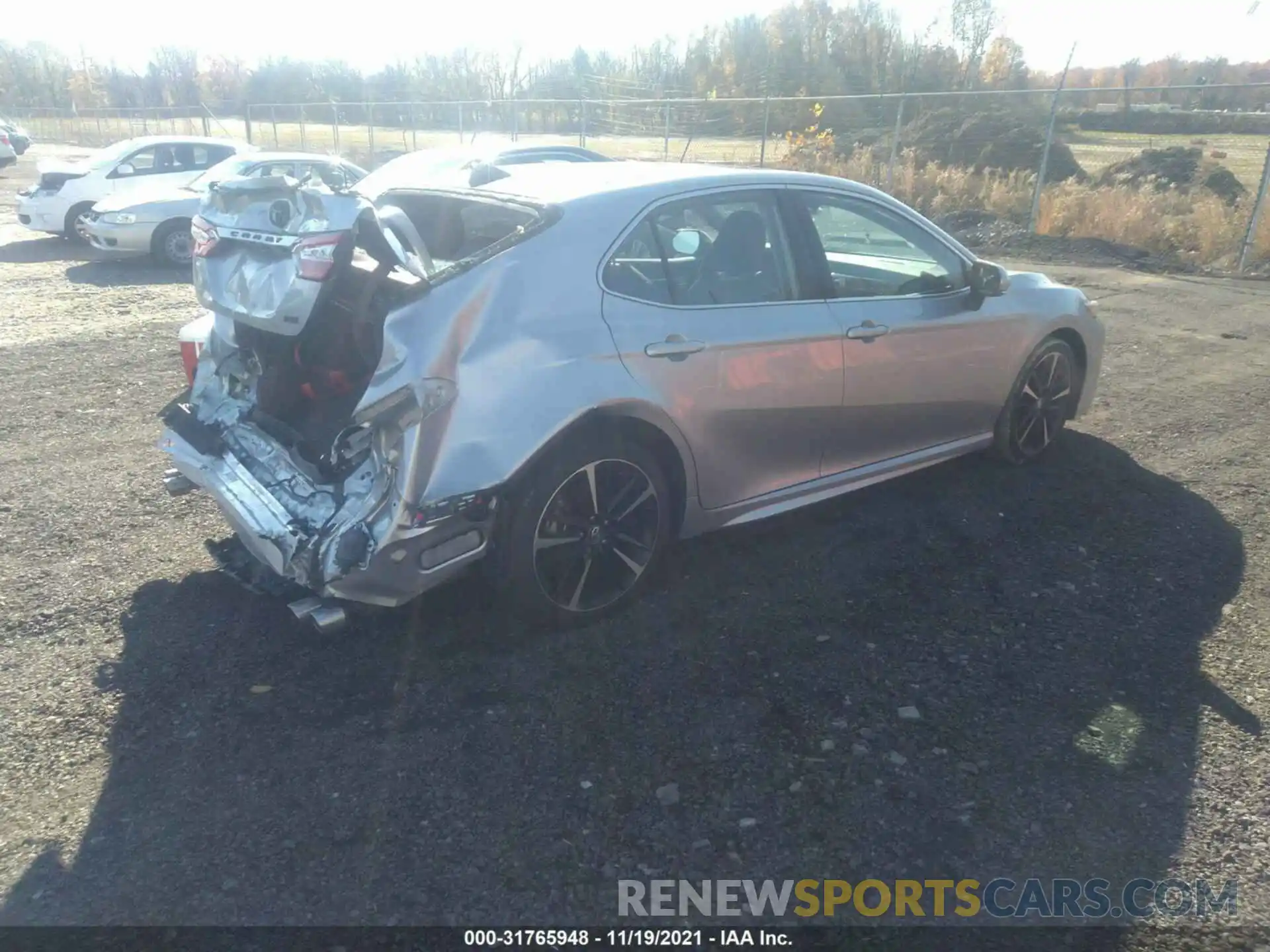 4 Photograph of a damaged car 4T1K61AK2LU885775 TOYOTA CAMRY 2020