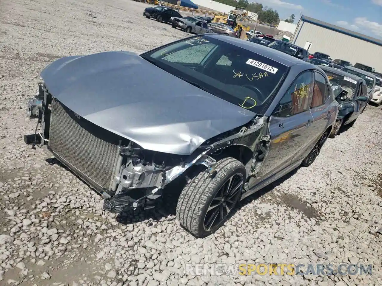 2 Photograph of a damaged car 4T1K61AK2LU896887 TOYOTA CAMRY 2020