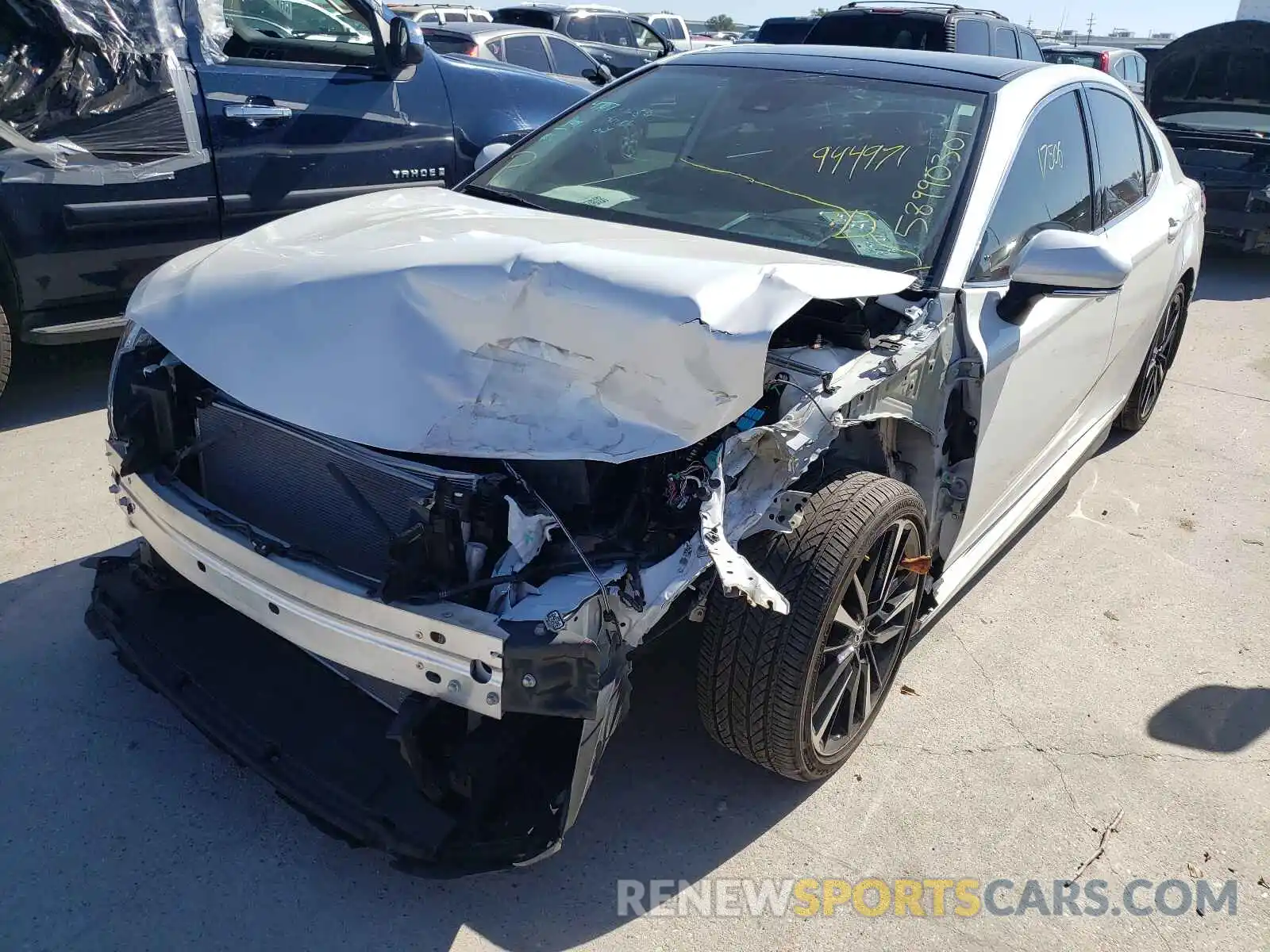 2 Photograph of a damaged car 4T1K61AK2LU944971 TOYOTA CAMRY 2020