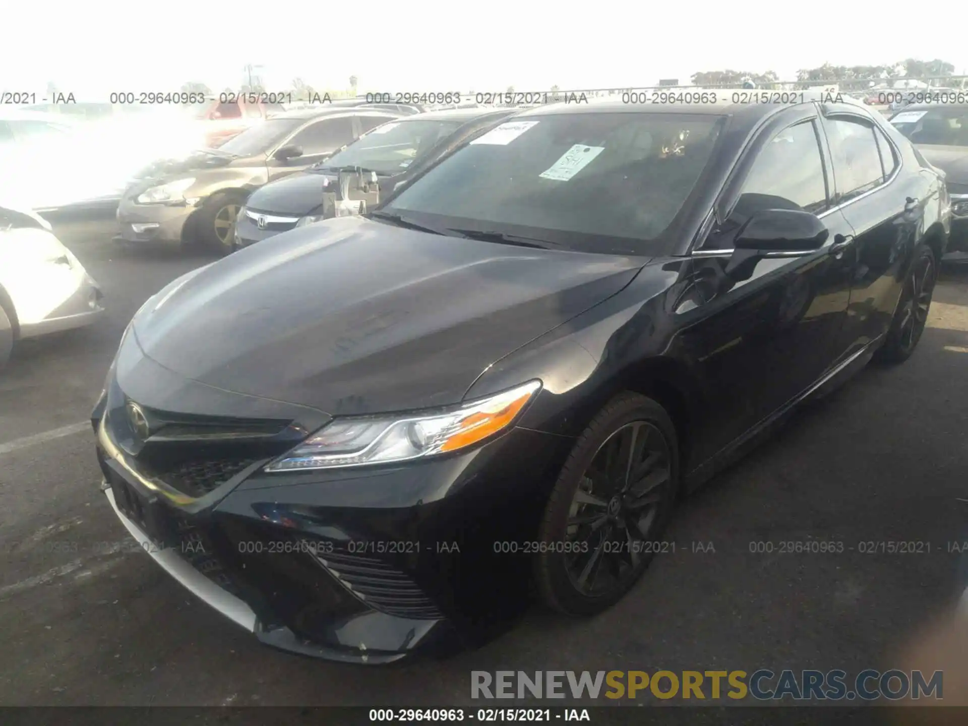 2 Photograph of a damaged car 4T1K61AK2LU947305 TOYOTA CAMRY 2020