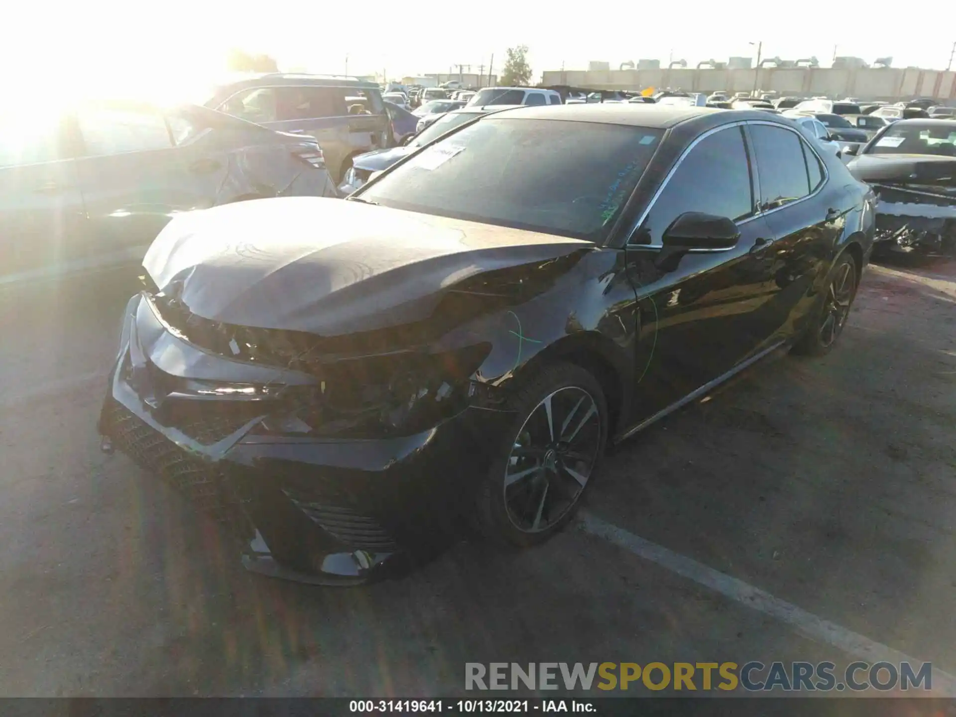 2 Photograph of a damaged car 4T1K61AK2LU967036 TOYOTA CAMRY 2020