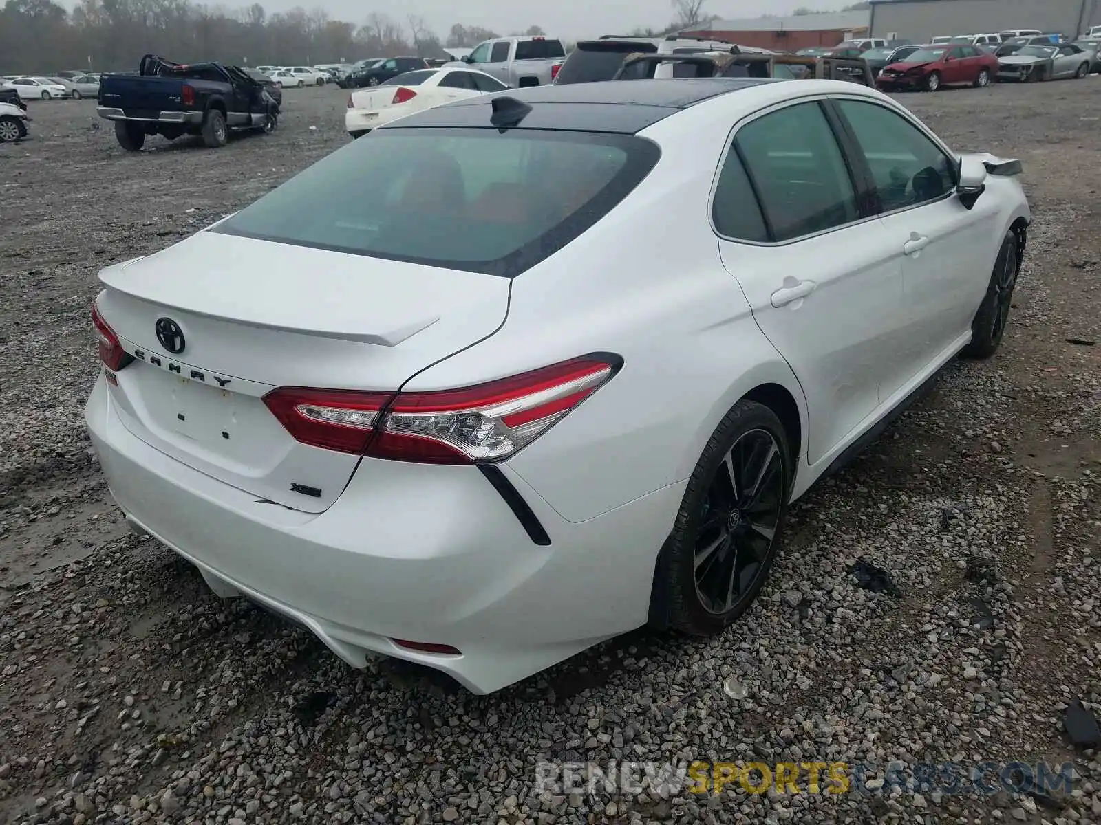 4 Photograph of a damaged car 4T1K61AK2LU971104 TOYOTA CAMRY 2020