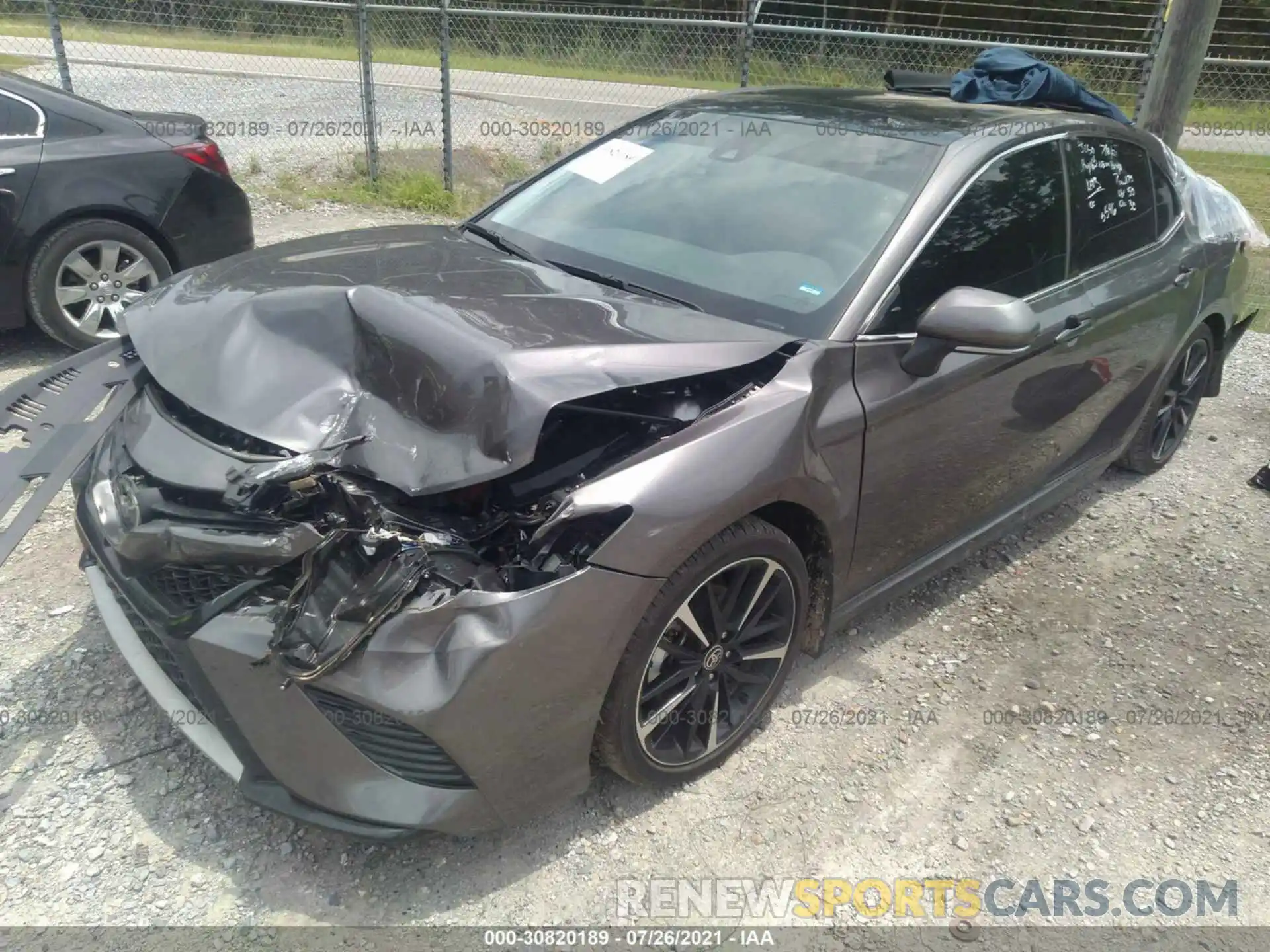 2 Photograph of a damaged car 4T1K61AK2LU978893 TOYOTA CAMRY 2020