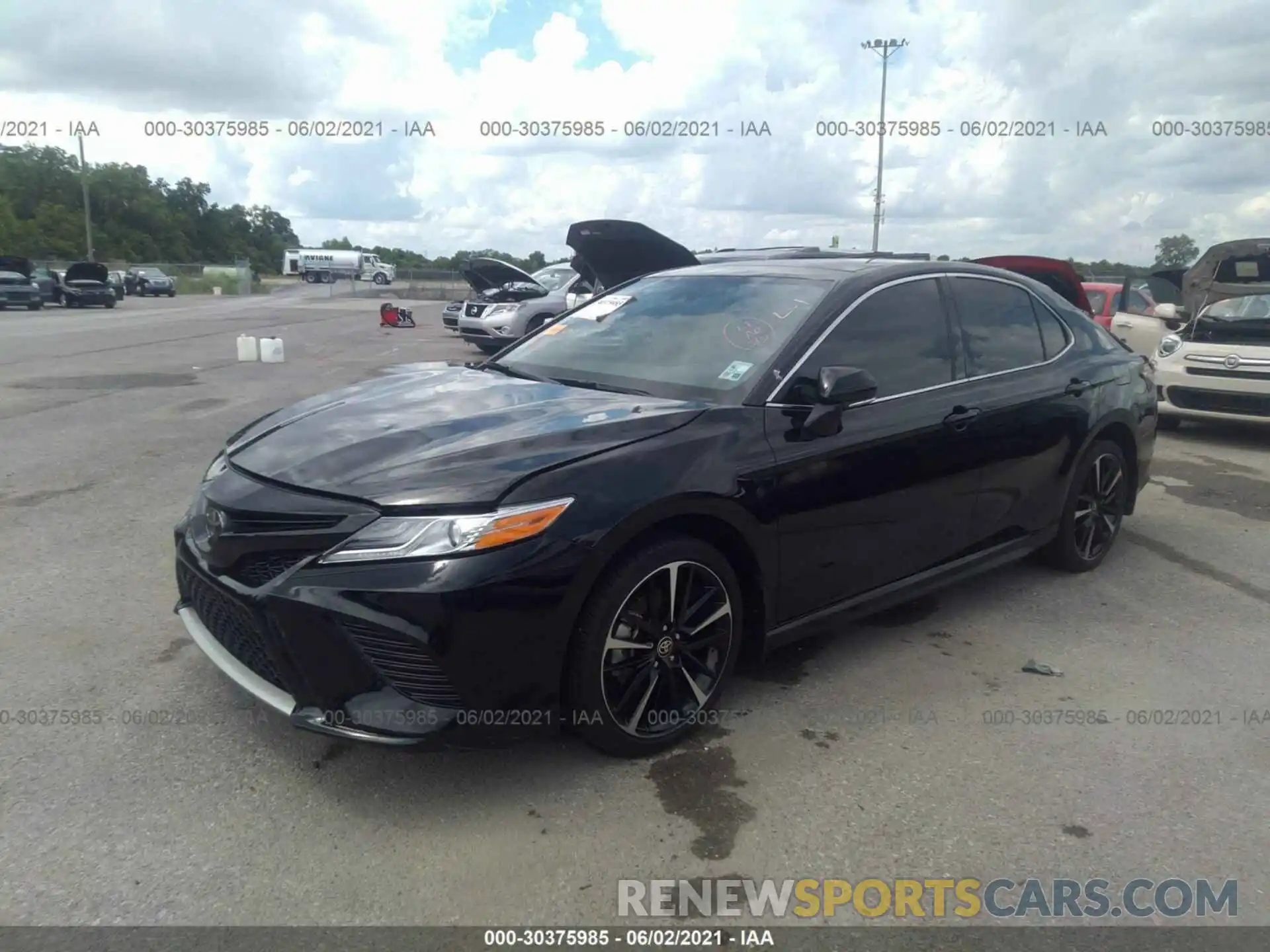 2 Photograph of a damaged car 4T1K61AK2LU987190 TOYOTA CAMRY 2020