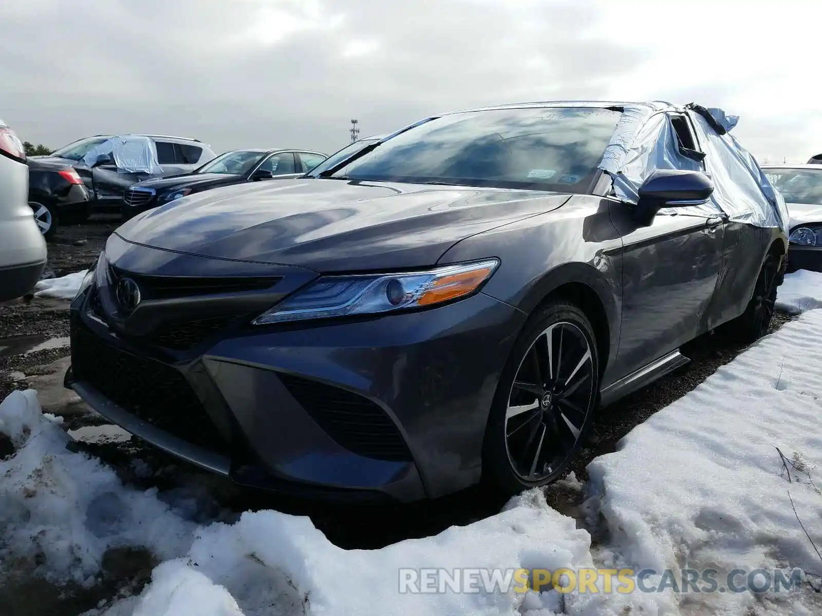 2 Photograph of a damaged car 4T1K61AK2LU987948 TOYOTA CAMRY 2020