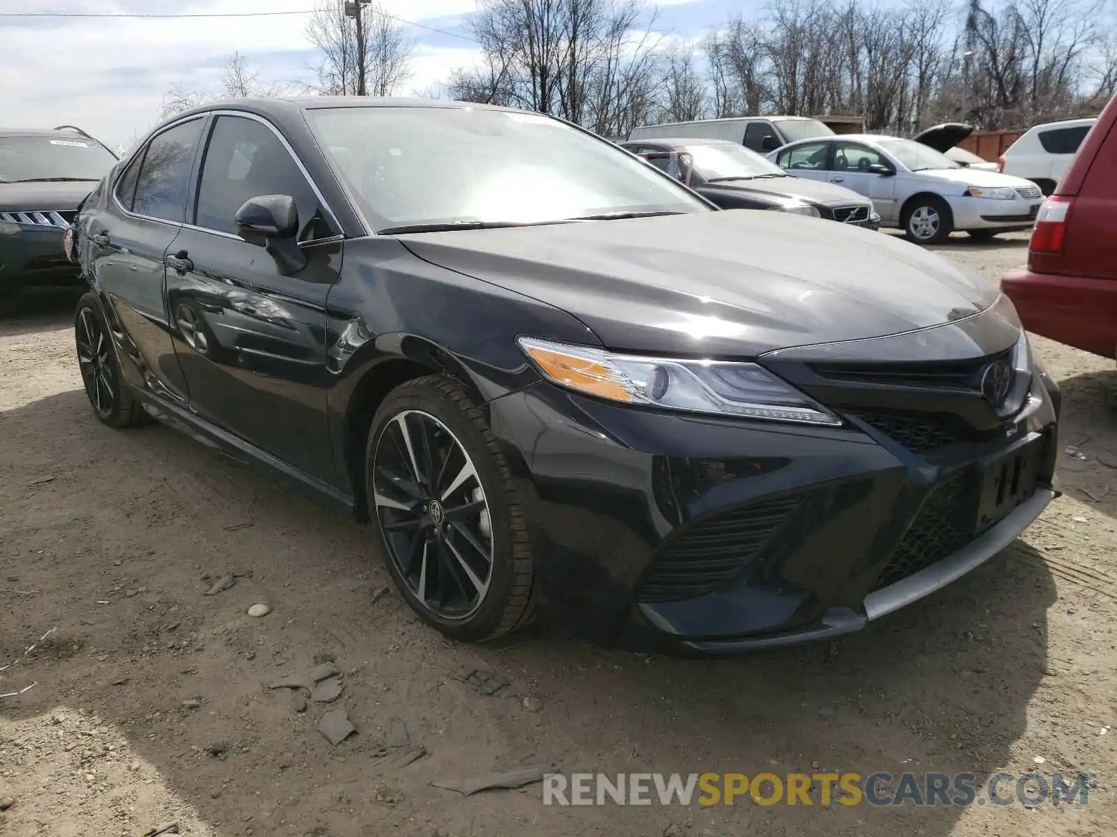 1 Photograph of a damaged car 4T1K61AK2LU988436 TOYOTA CAMRY 2020