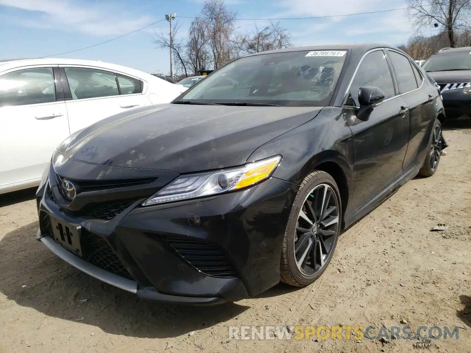 2 Photograph of a damaged car 4T1K61AK2LU988436 TOYOTA CAMRY 2020